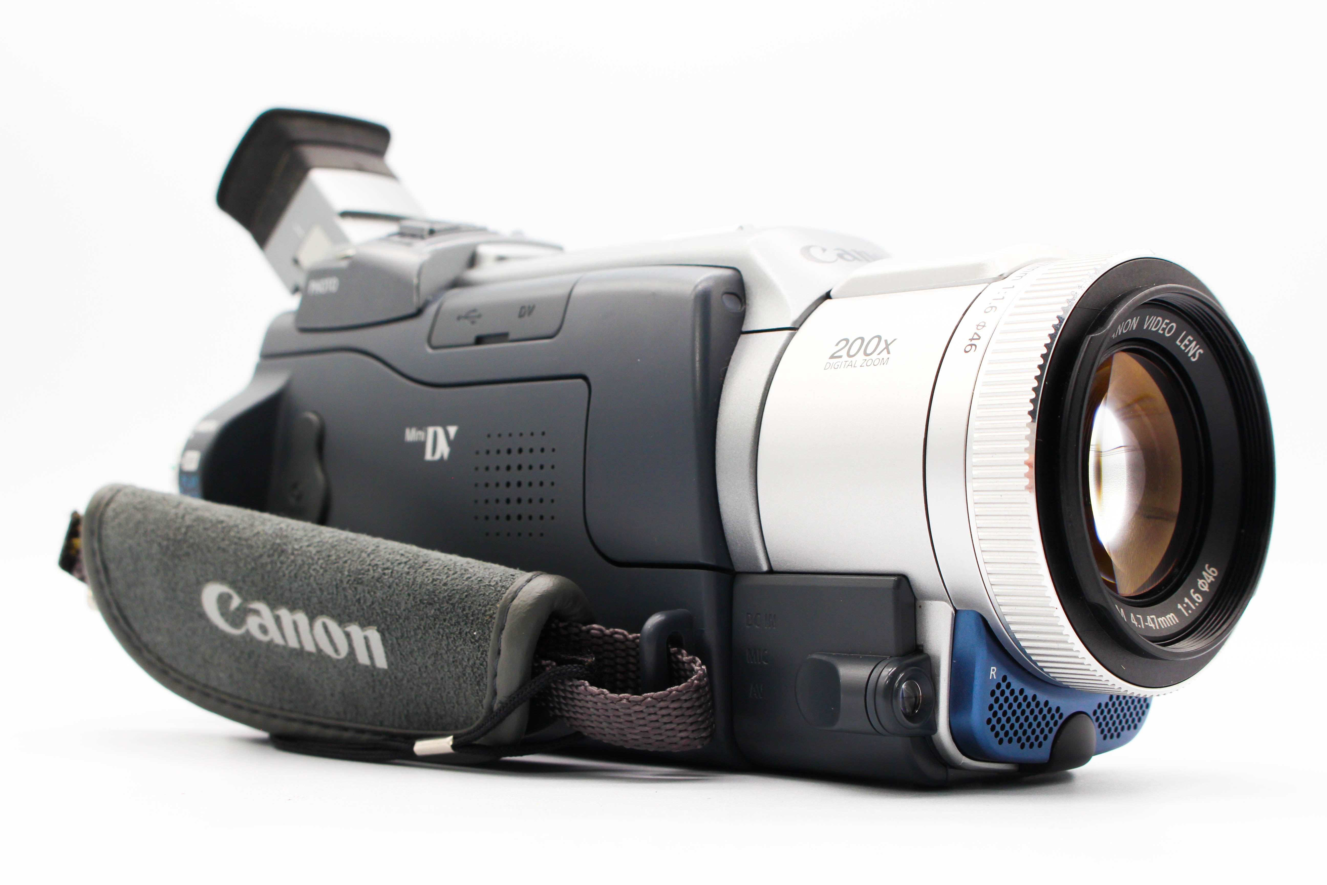 Canon MVX3I E MiniDV Handycam Digital Video Camera Camcorder - Tested Bundle Excellent