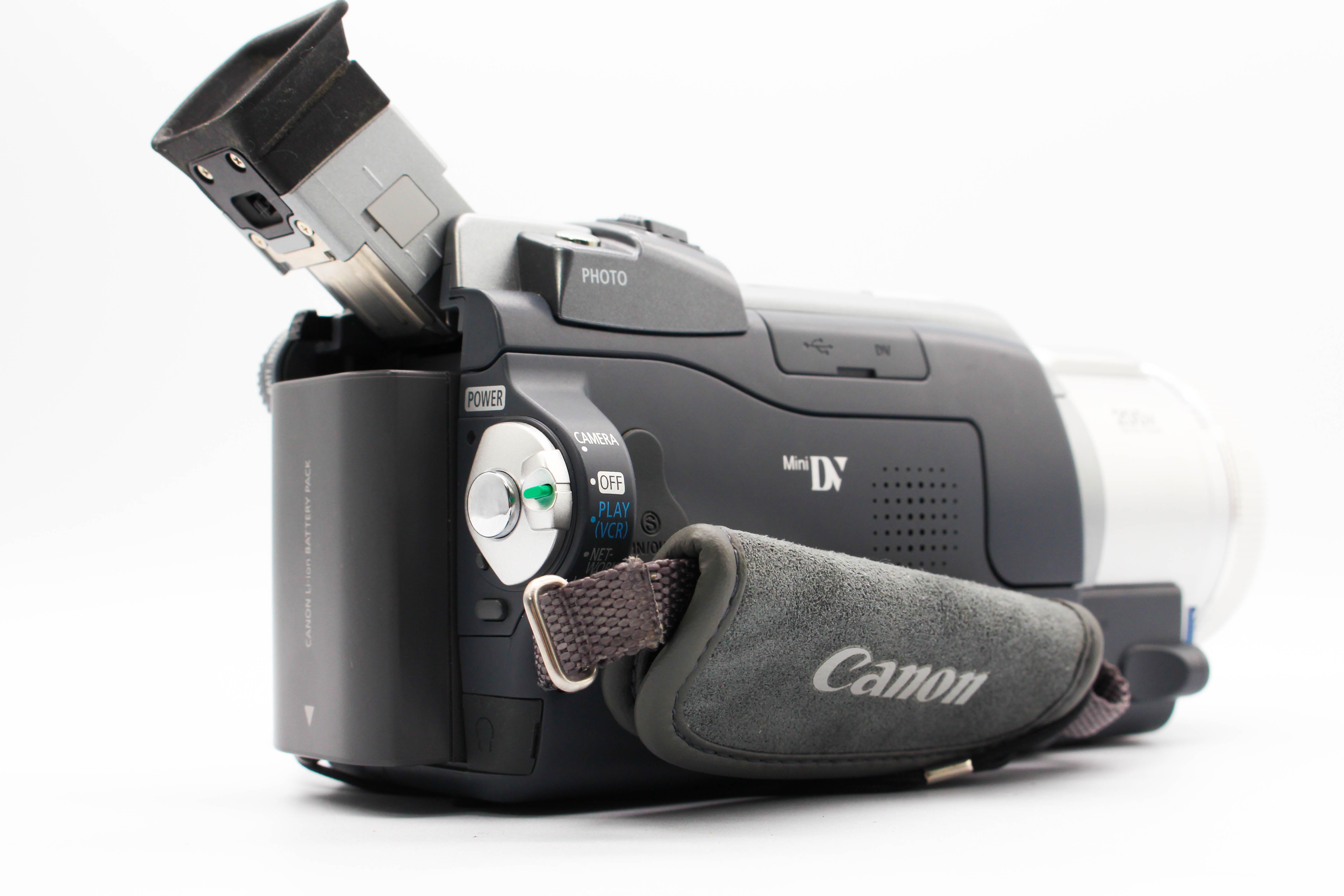 Canon MVX3I E MiniDV Handycam Digital Video Camera Camcorder - Tested Bundle Excellent