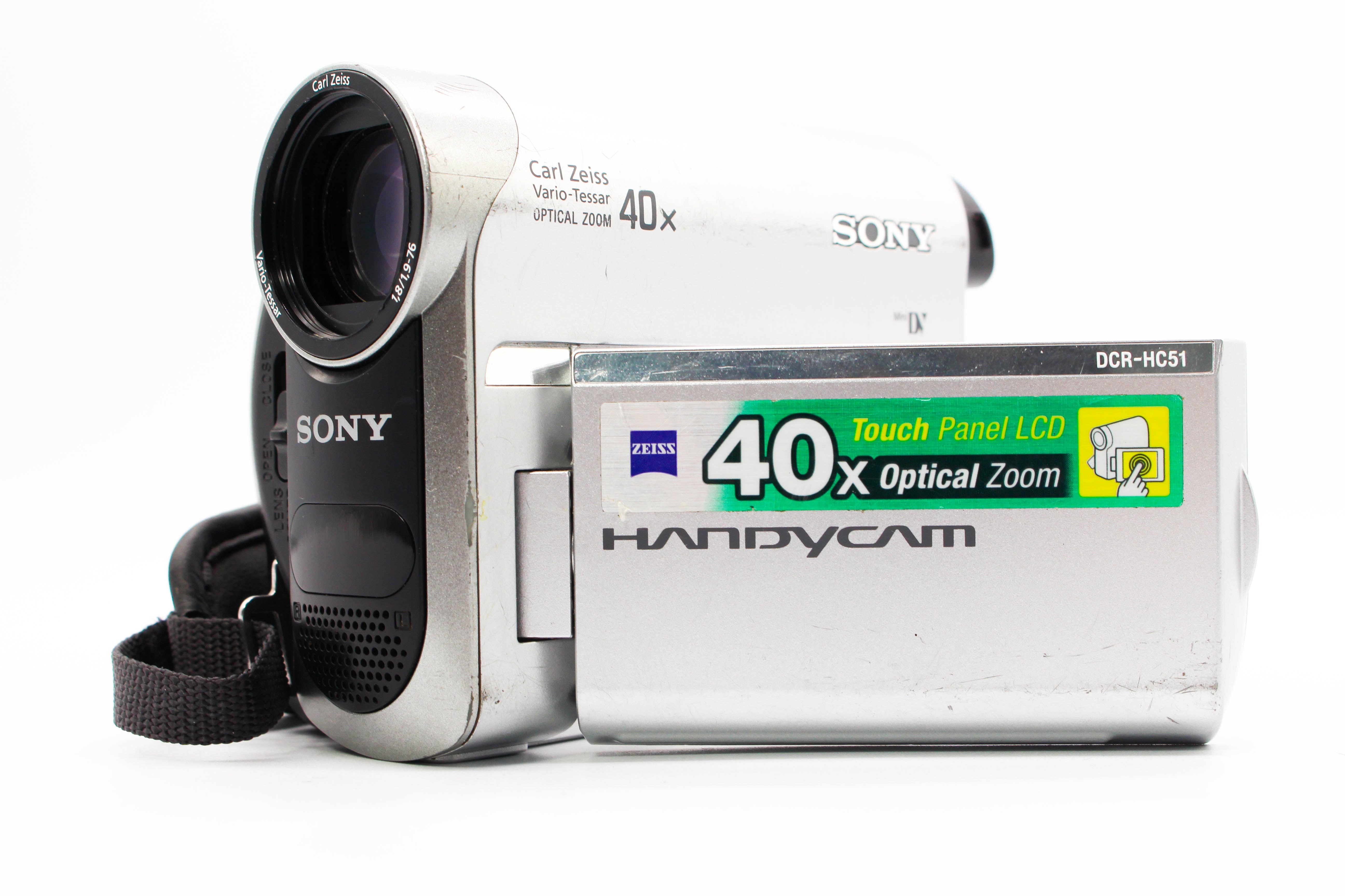 Sony DCR-HC51E MiniDV Handycam Digital Video Camera Camcorder (Read) - Tested Bundle