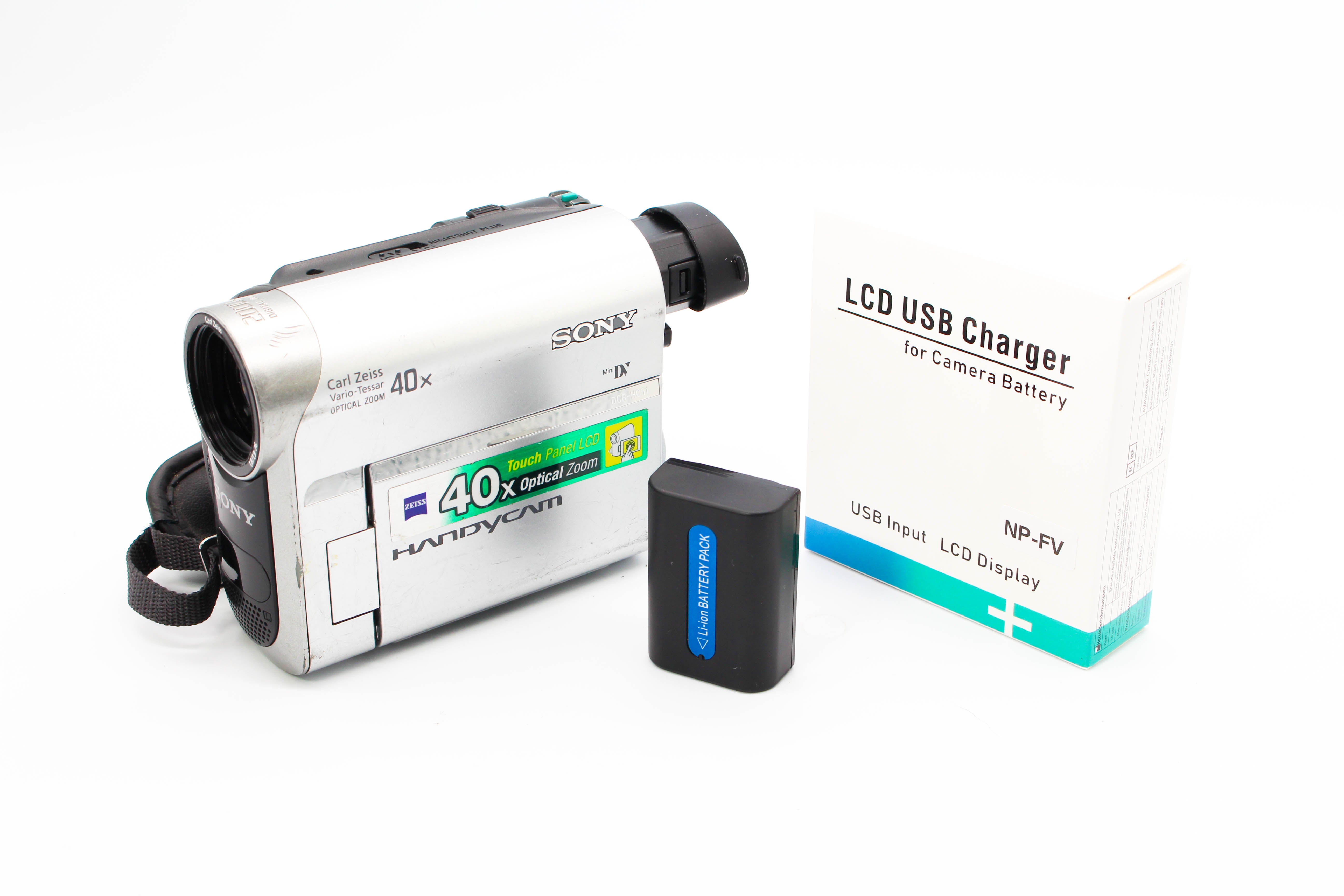 Sony DCR-HC51E MiniDV Handycam Digital Video Camera Camcorder (Read) - Tested Bundle