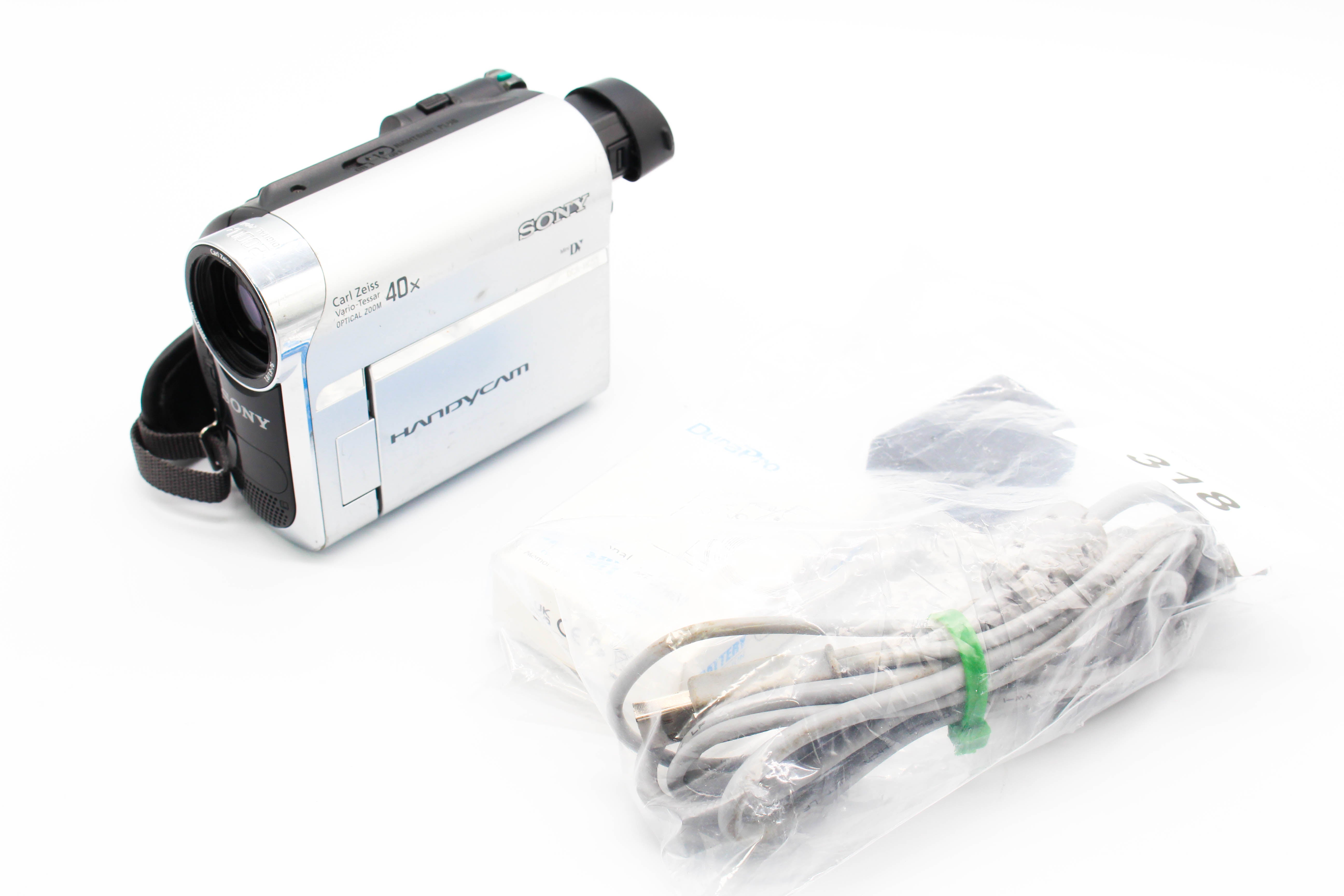 Sony DCR-HC53E MiniDV Handycam Digital Video Camera Camcorder - Tested Bundle