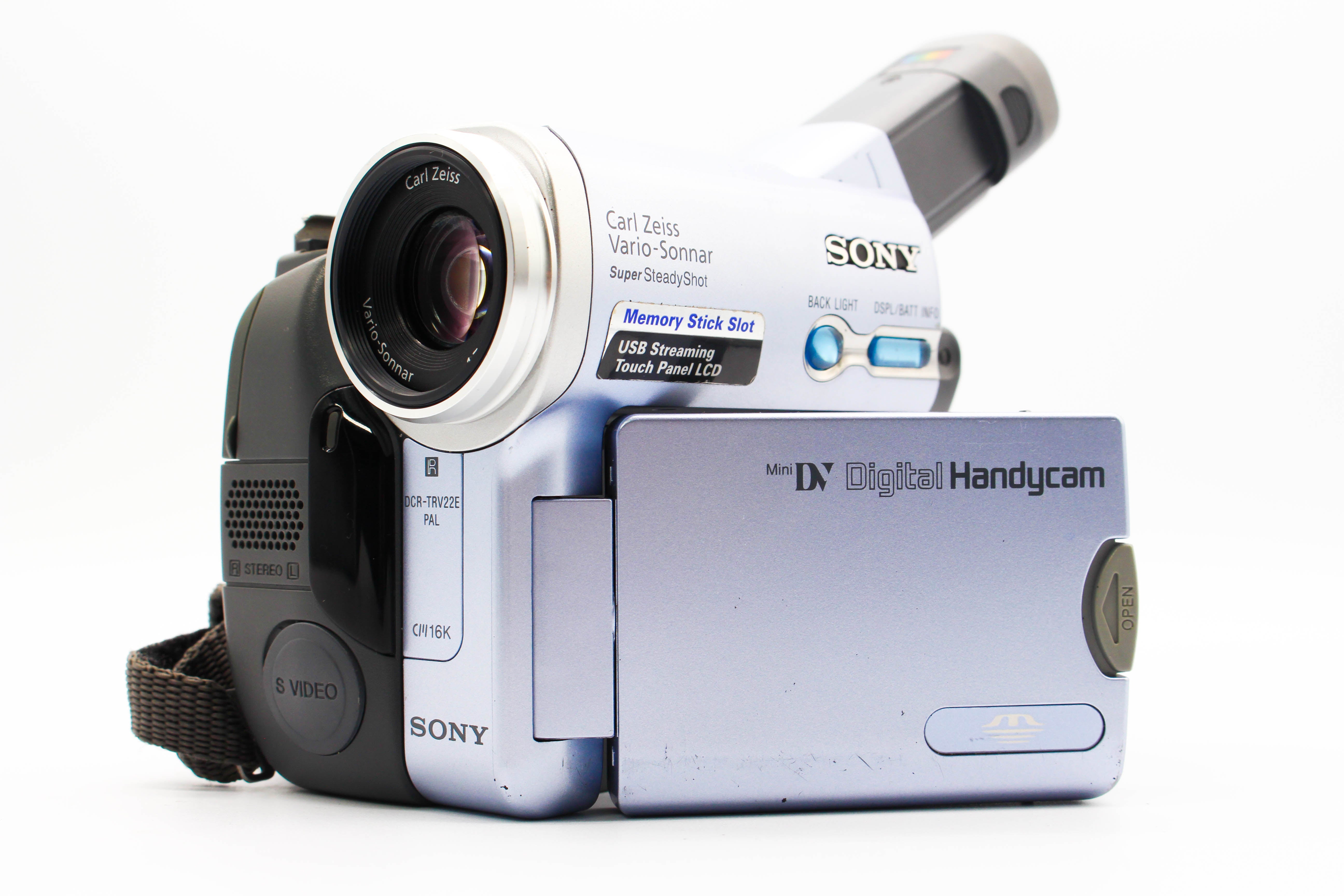 Sony DCR-TRV22E MiniDV Handycam Digital Video Camera Camcorder - Tested Bundle Excellent