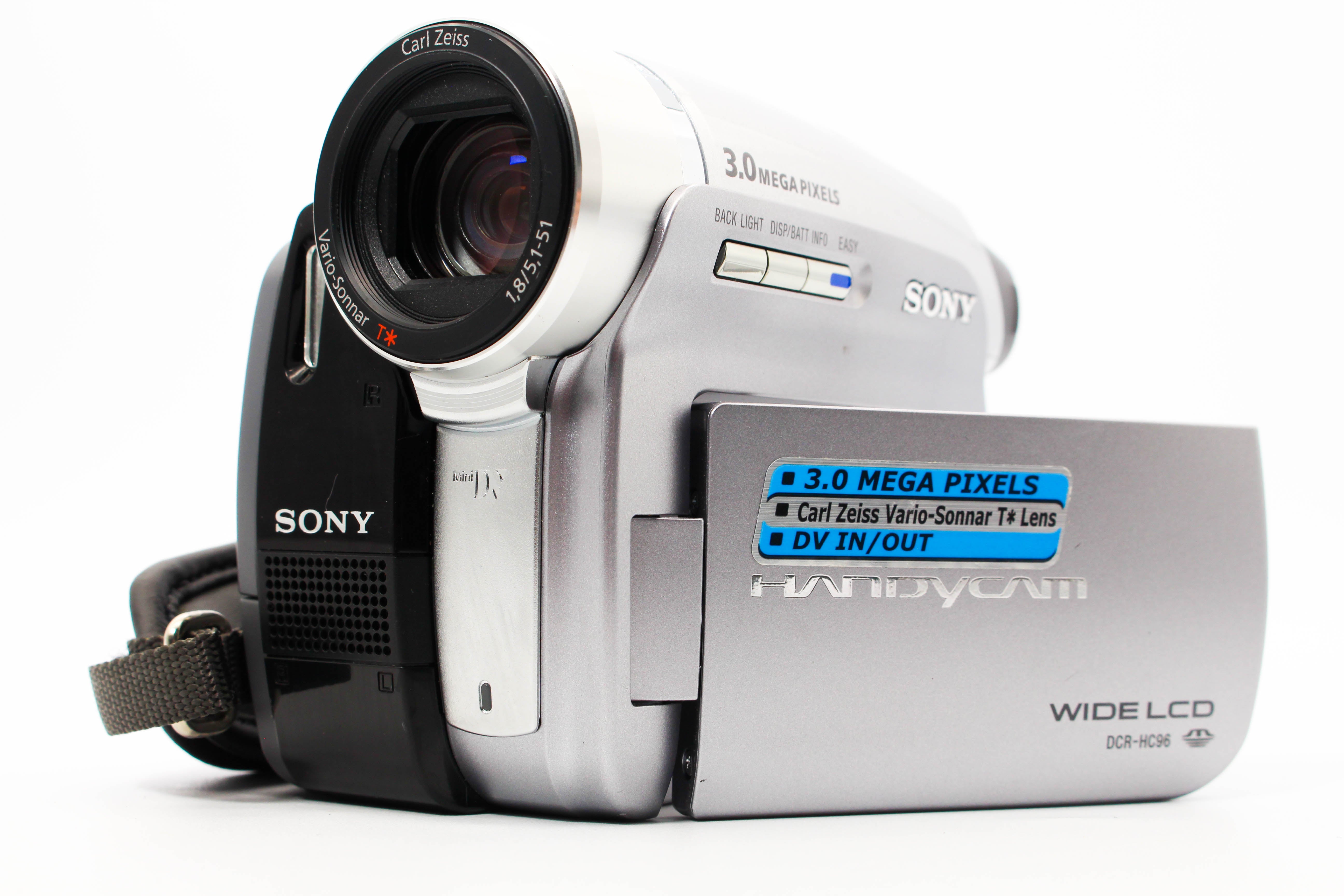 Sony DCR-HC96E MiniDV Handycam Digital Video Camera Camcorder - Tested Bundle Excellent