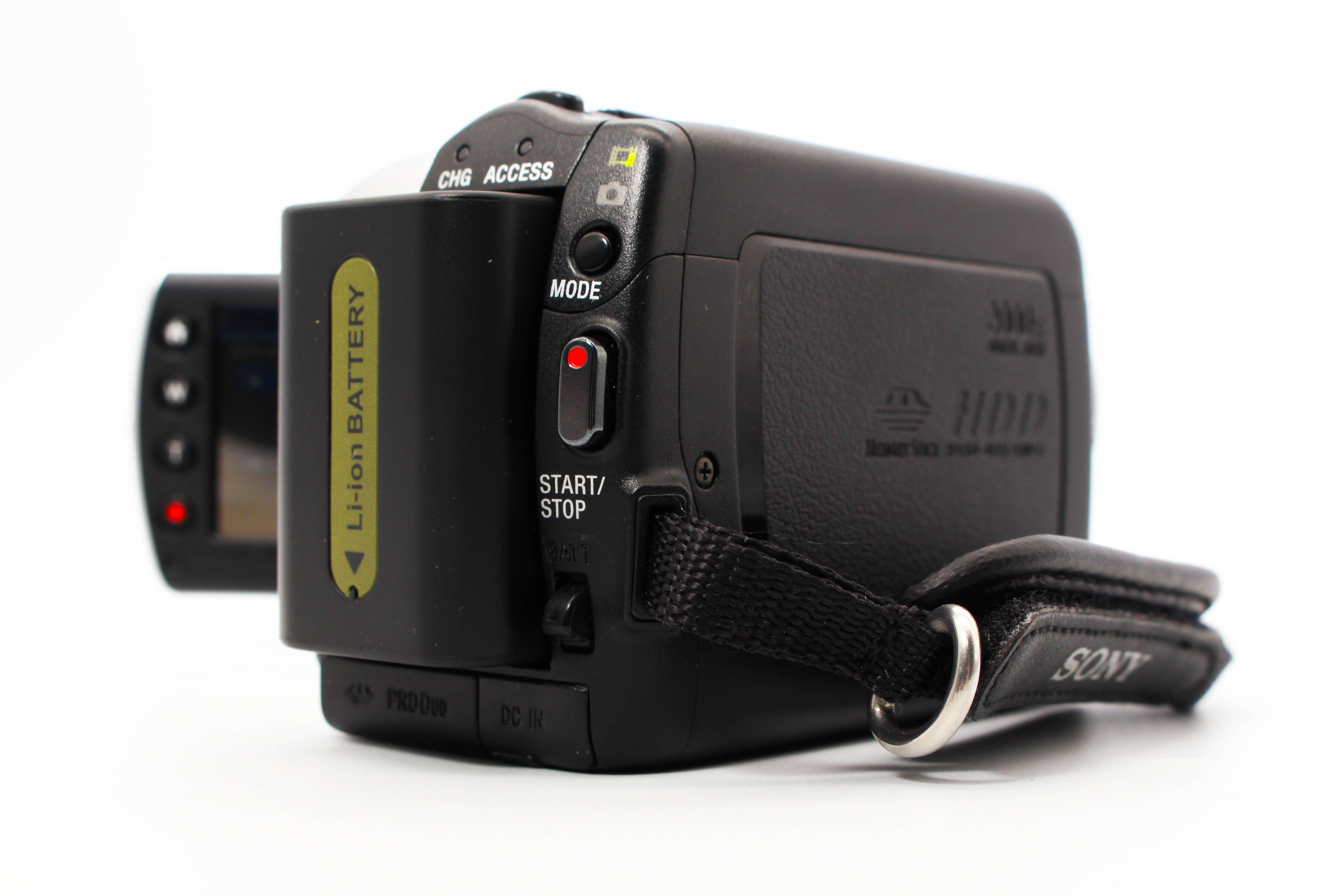 Sony DCR-SR38 HDD Handycam Digital Video Camera Camcorder - Tested Bundle Excellent