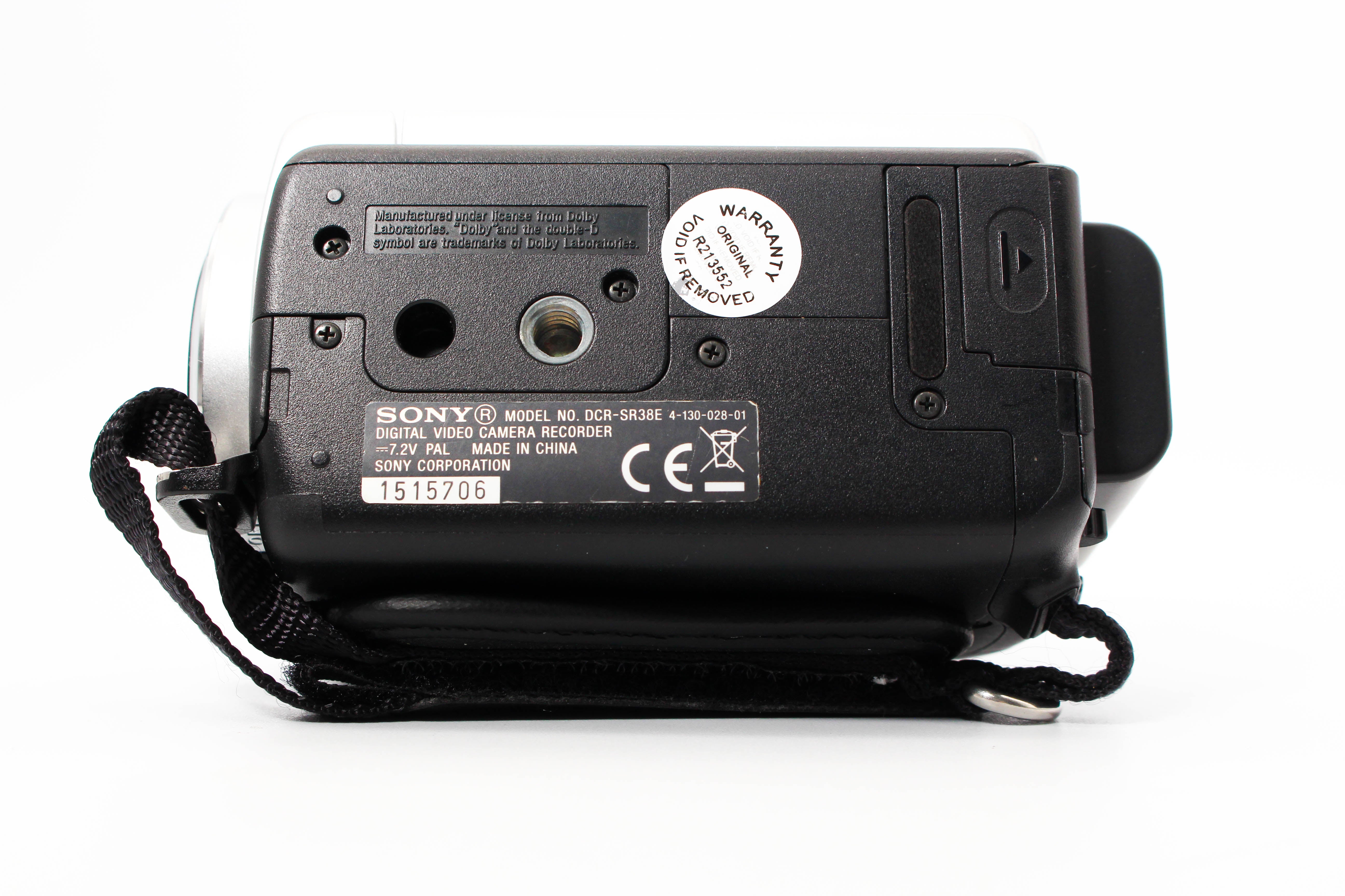 Sony DCR-SR38 HDD Handycam Digital Video Camera Camcorder - Tested Bundle Excellent