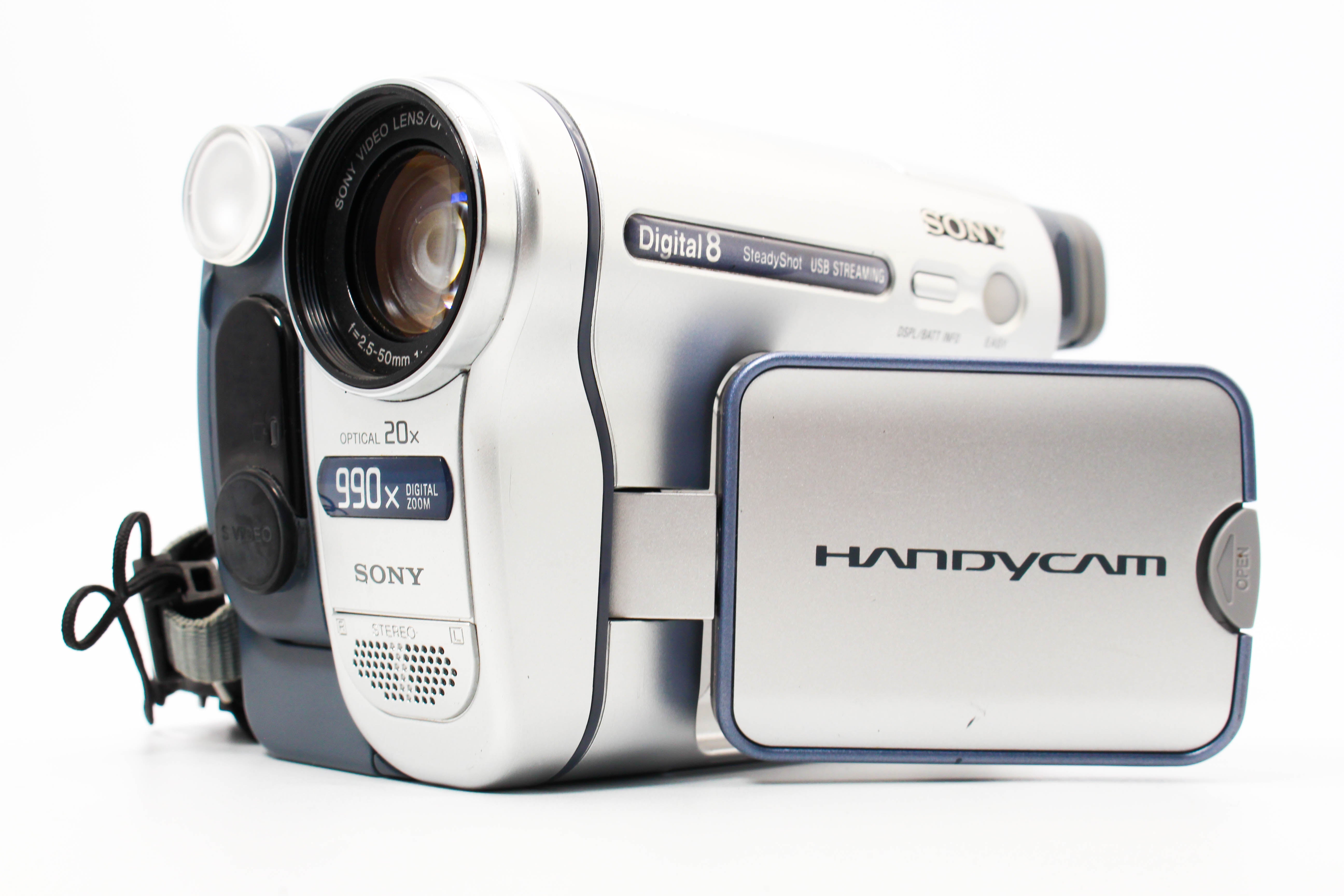 Sony DCR-TRV255E Digital8 Tape Camcorder Digital Video Camera - Tested Bundle Excellent