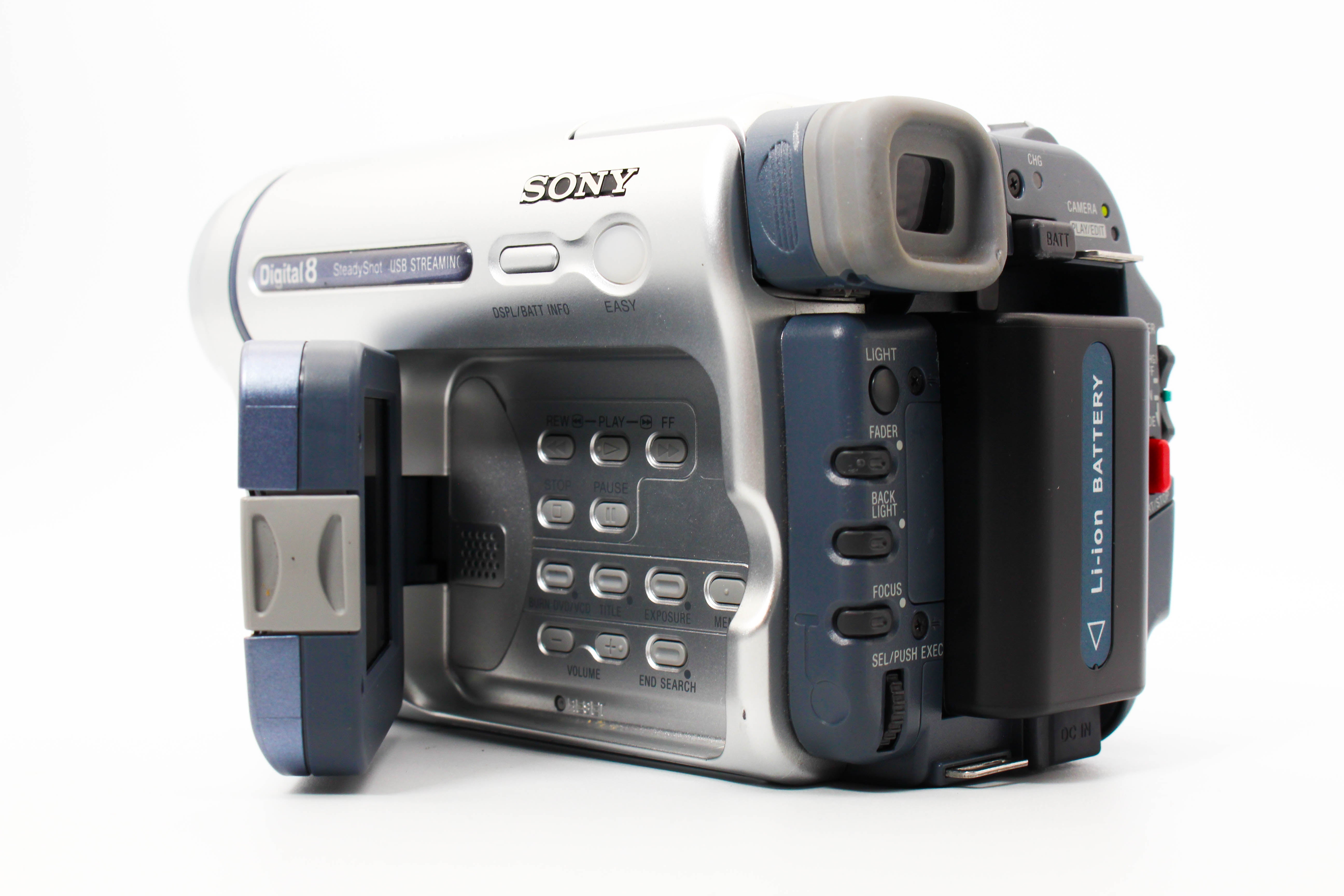 Sony DCR-TRV255E Digital8 Tape Camcorder Digital Video Camera - Tested Bundle Excellent