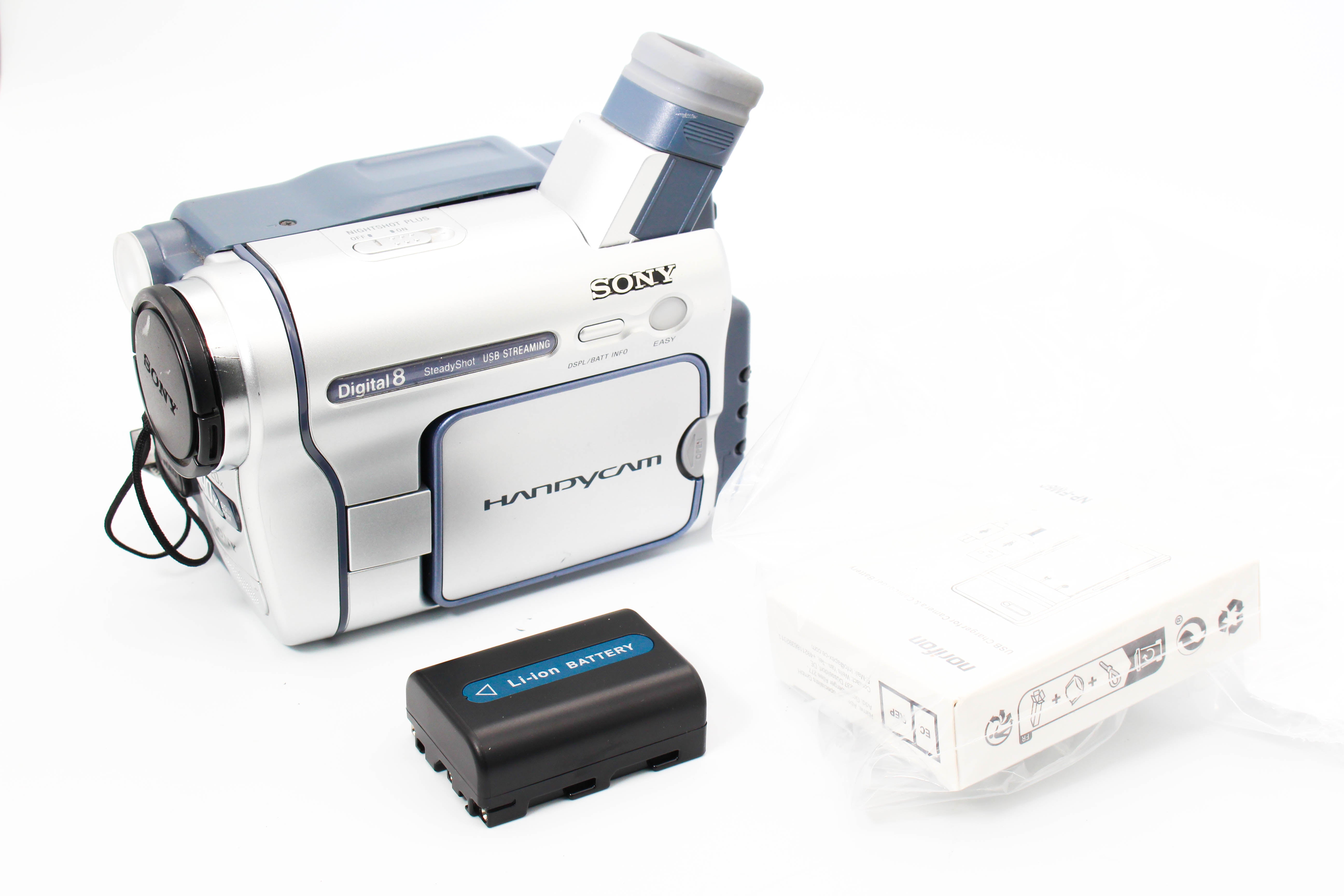 Sony DCR-TRV255E Digital8 Tape Camcorder Digital Video Camera - Tested Bundle Excellent