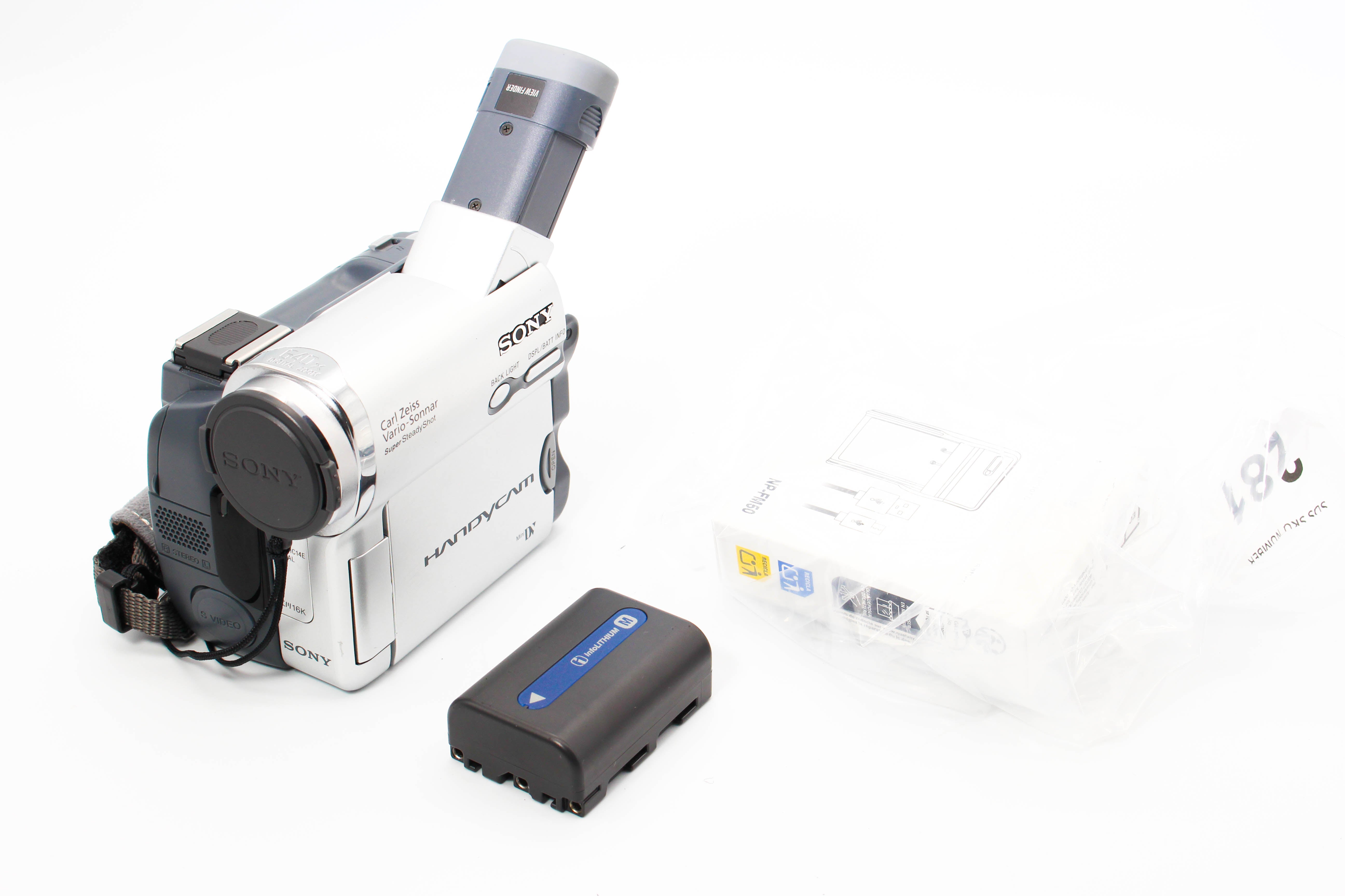 Sony DCR-HC14E MiniDV Handycam Camcorder Digital Video Camera - Tested Bundle Excellent