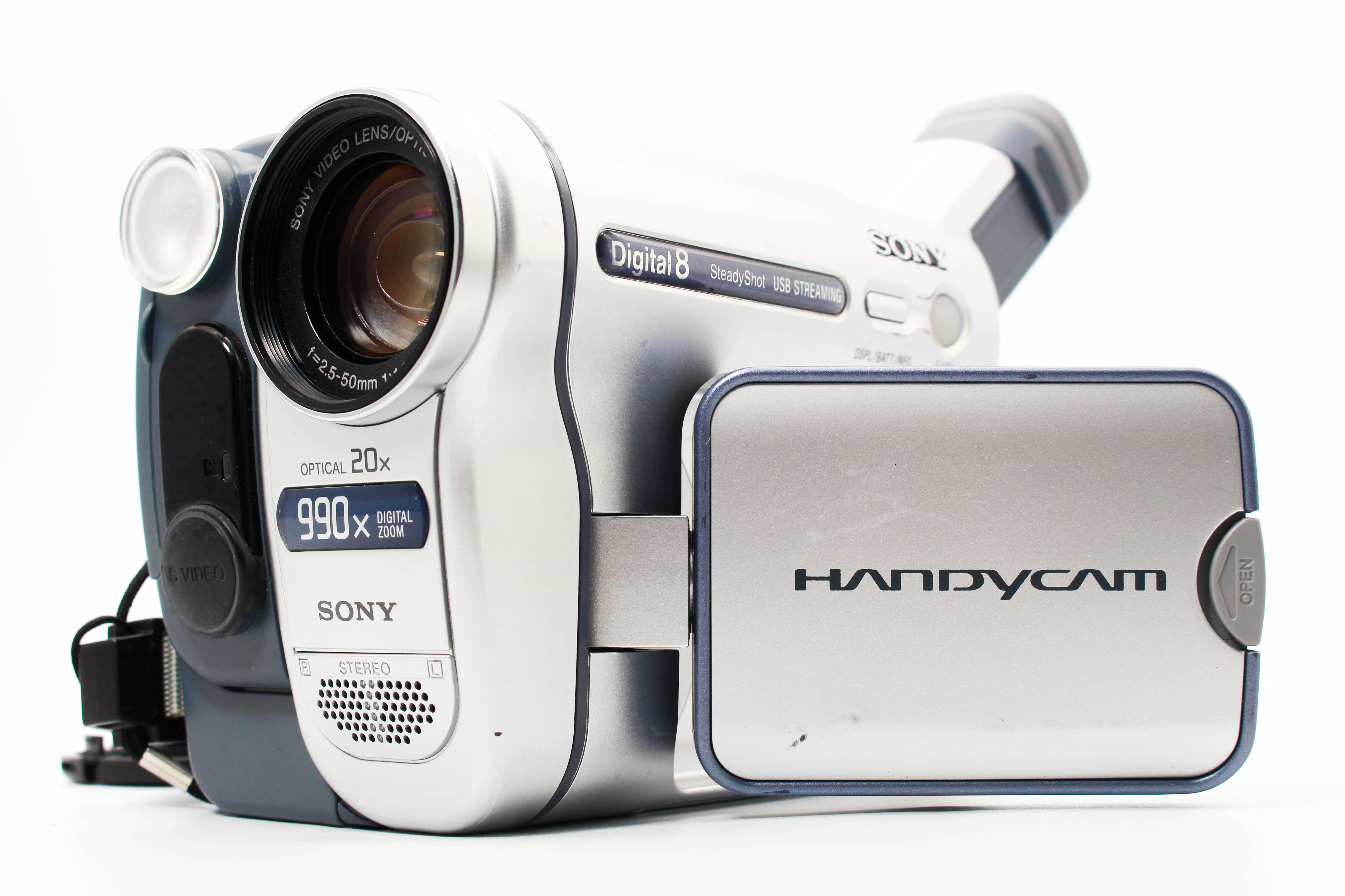 Sony DCR-TRV265E Digital8 Tape Camcorder Digital Video Camera - Tested Bundle Excellent