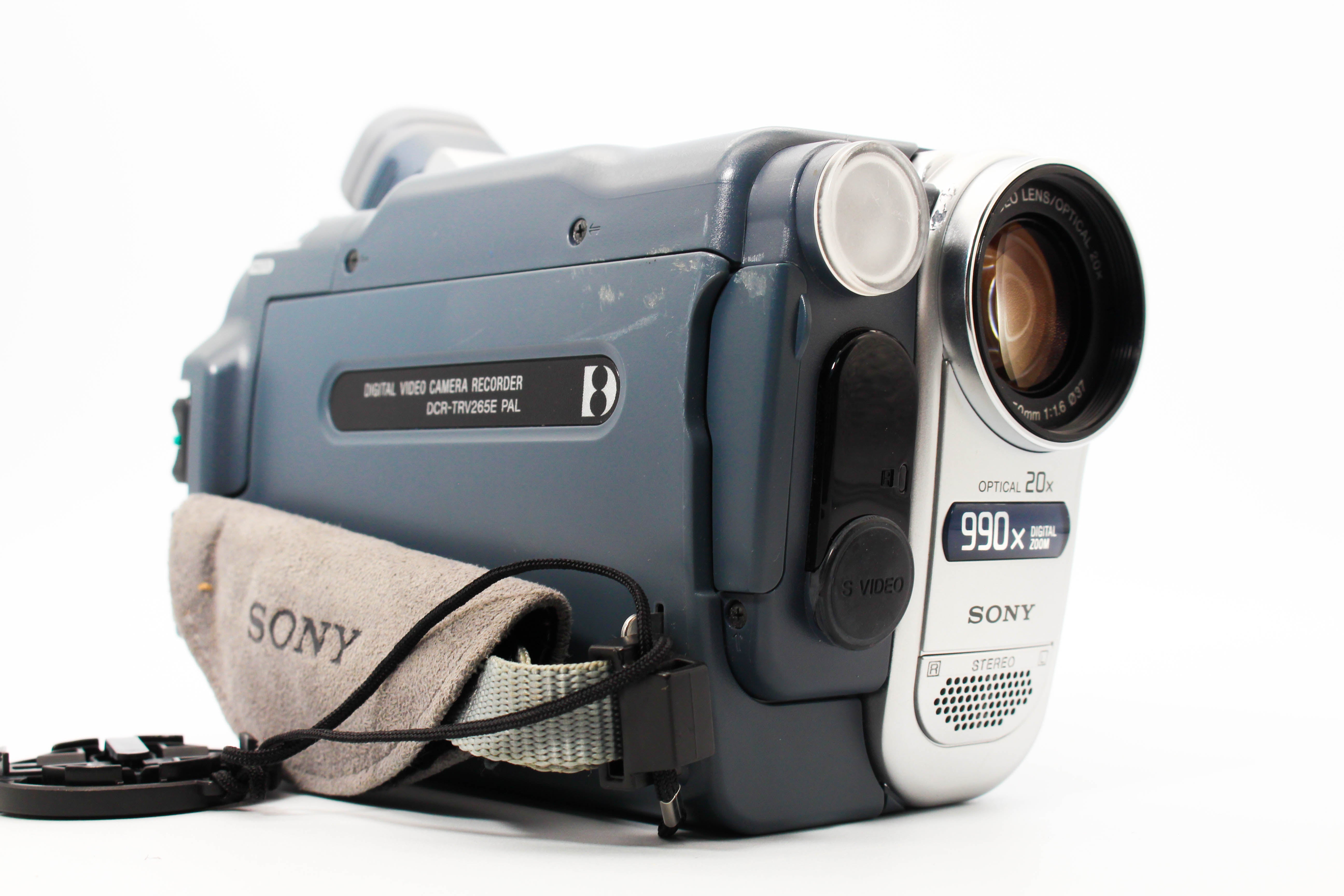 Sony DCR-TRV265E Digital8 Tape Camcorder Digital Video Camera - Tested Bundle Excellent