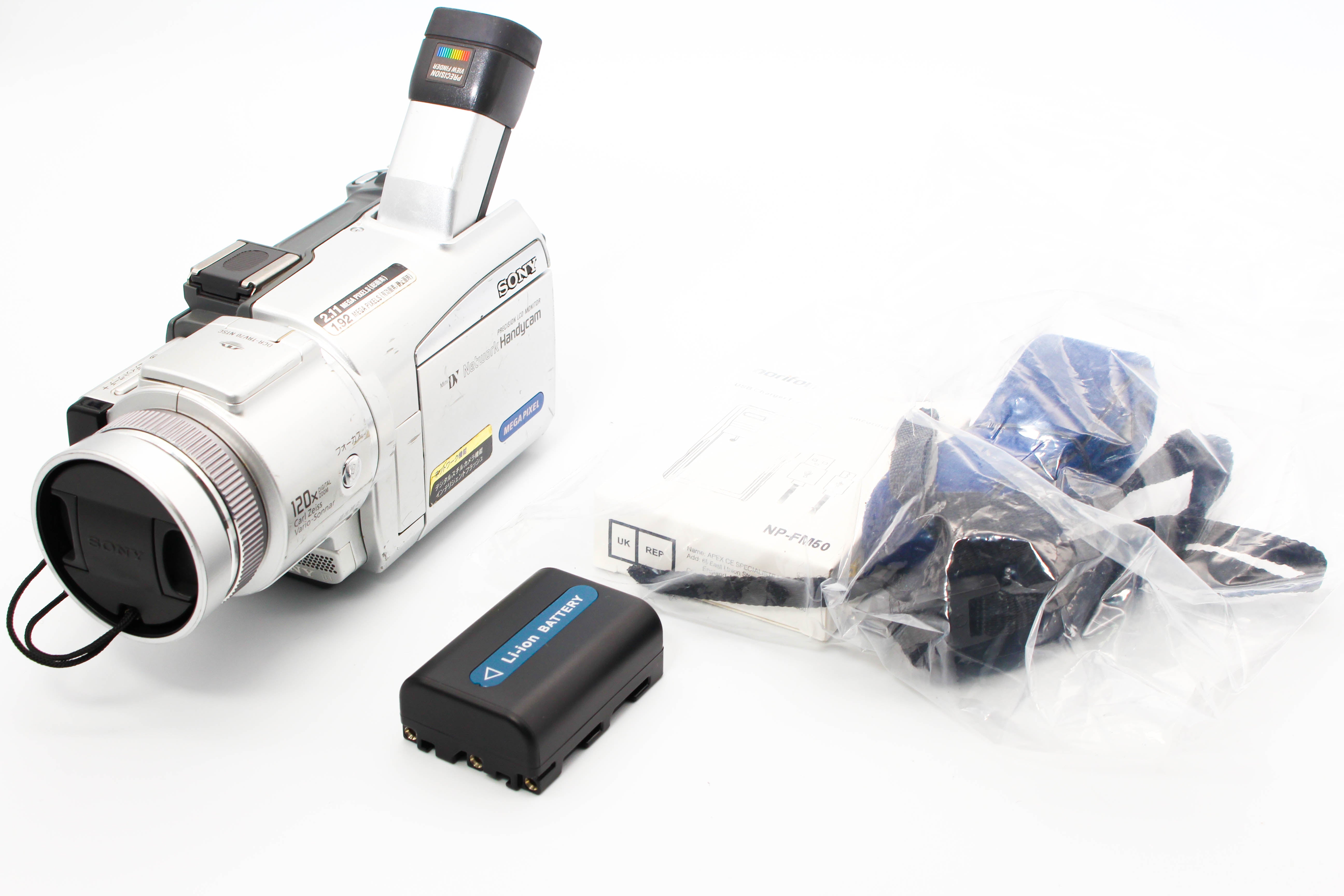 Sony DCR-TRV70 NTSC MiniDV Handycam Camcorder Digital Video Camera (Read) - Tested Bundle