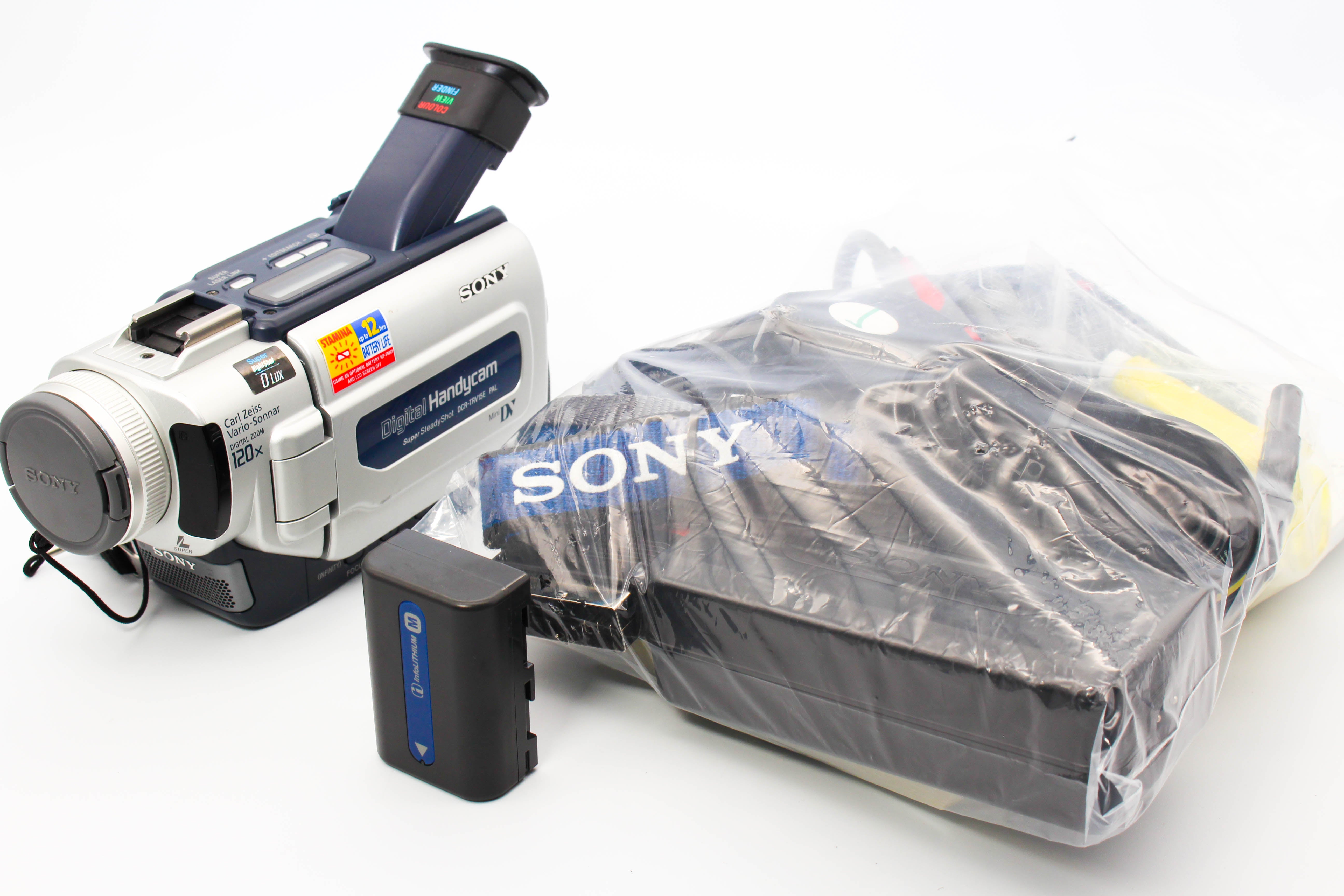 Sony DCR-TRV15E MiniDV Handycam Camcorder Digital Video Camera - Tested Bundle Excellent
