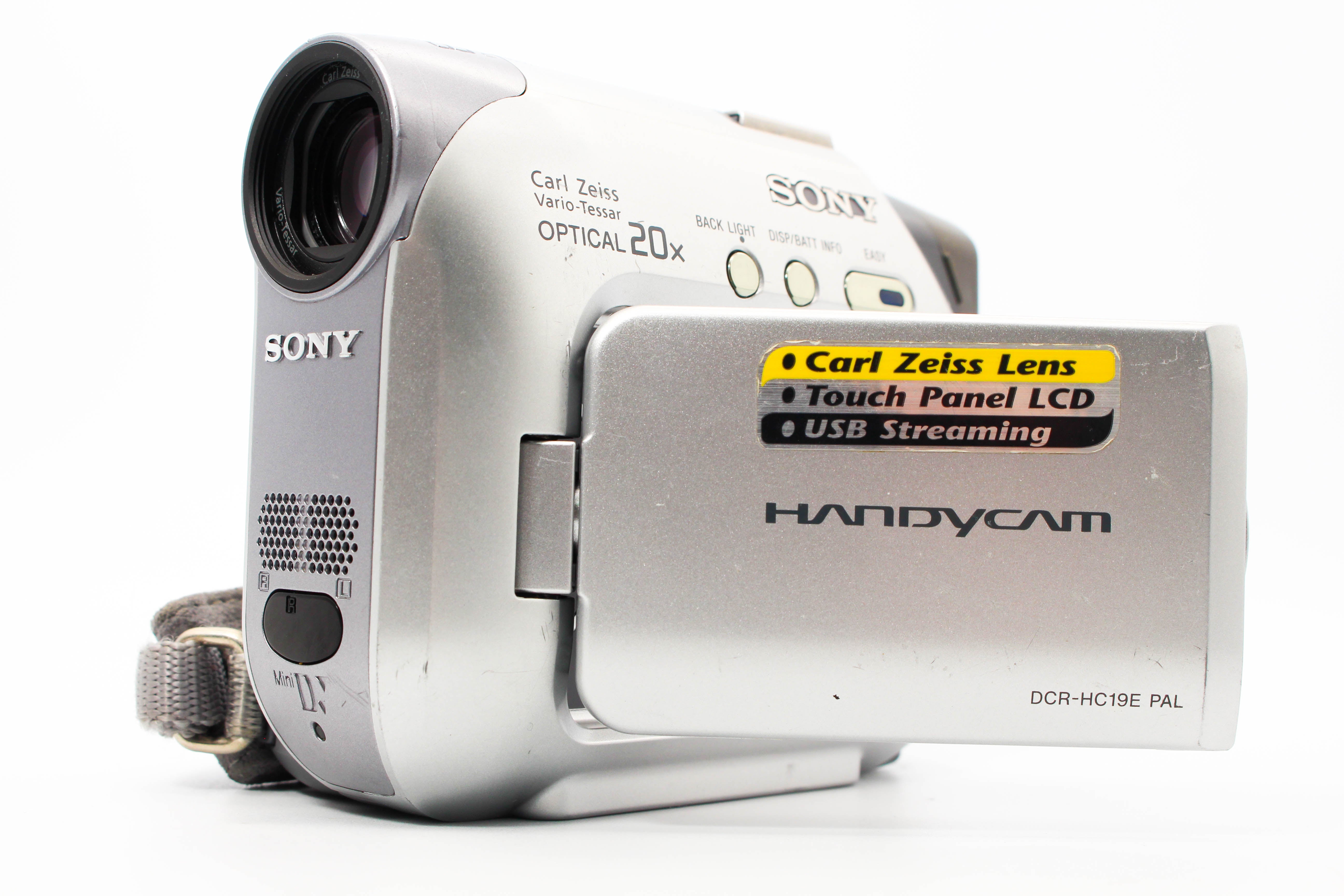 Sony DCR-HC19E MiniDV Handycam Digital Video Camera Camcorder - Tested Bundle Excellent