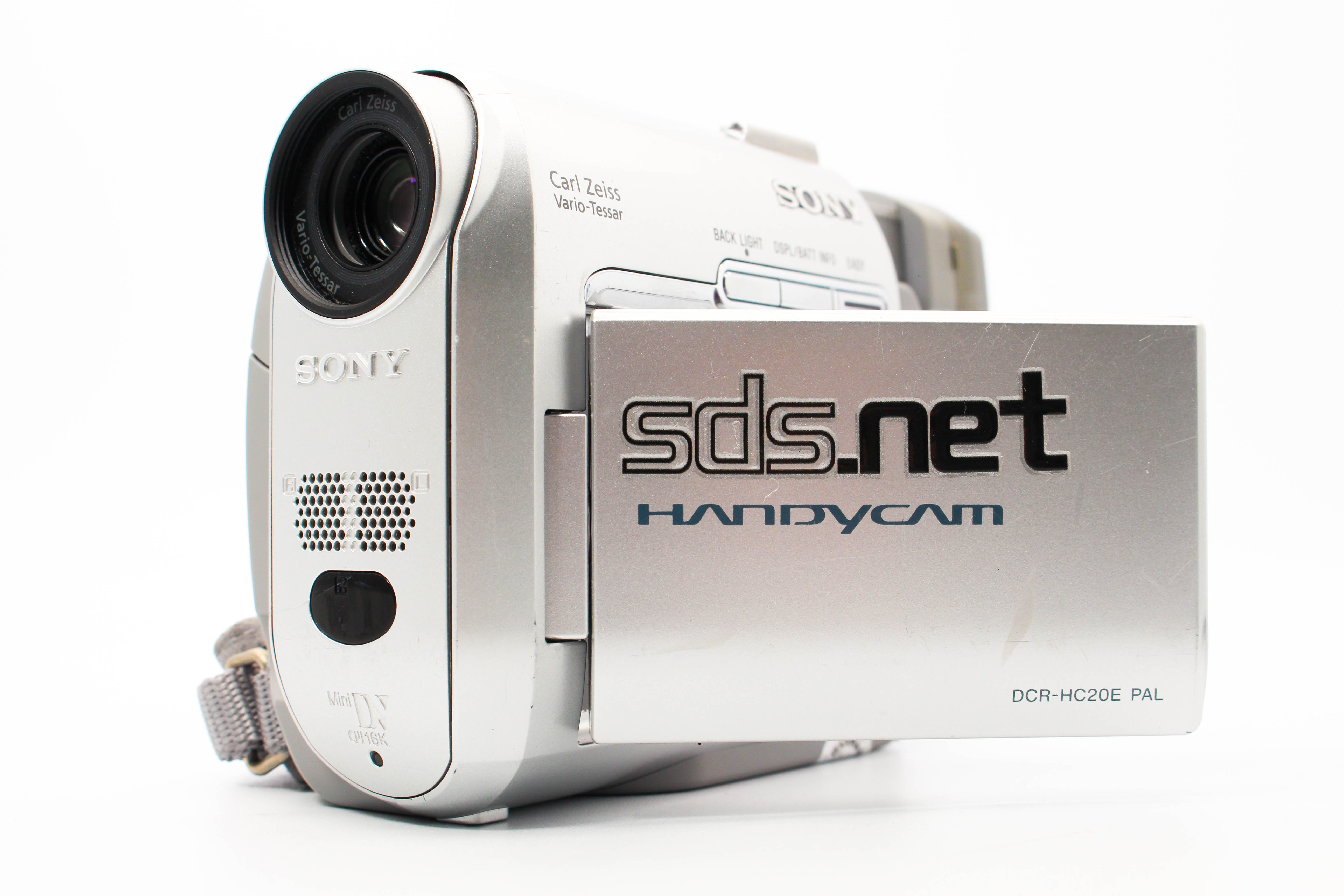 Sony DCR-HC20E MiniDV Handycam Digital Video Camera Camcorder  - Tested Bundle