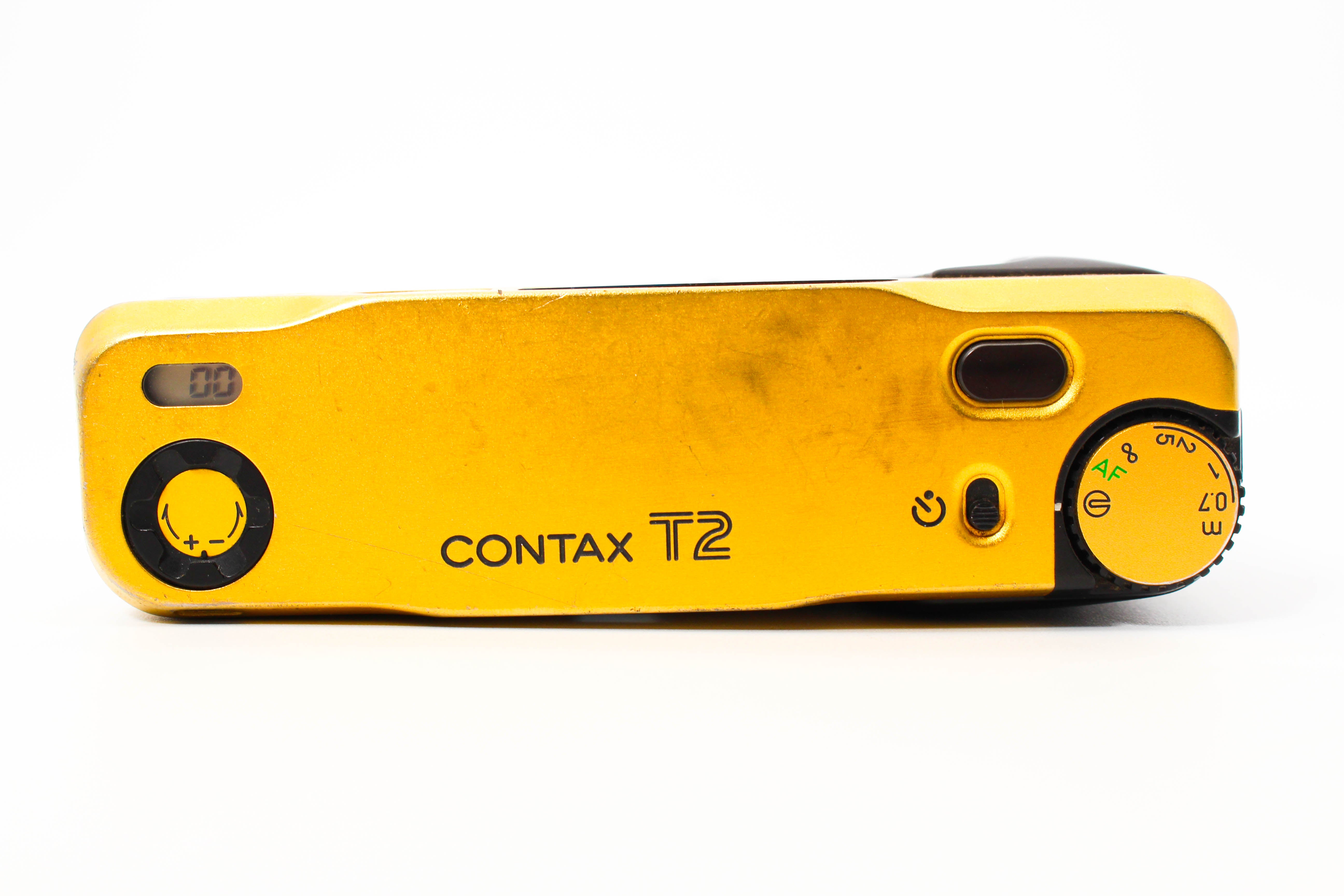 Contax T2 35mm Film Photo Camera Gold 60 Year Anniversary Edition - Film Tested Good