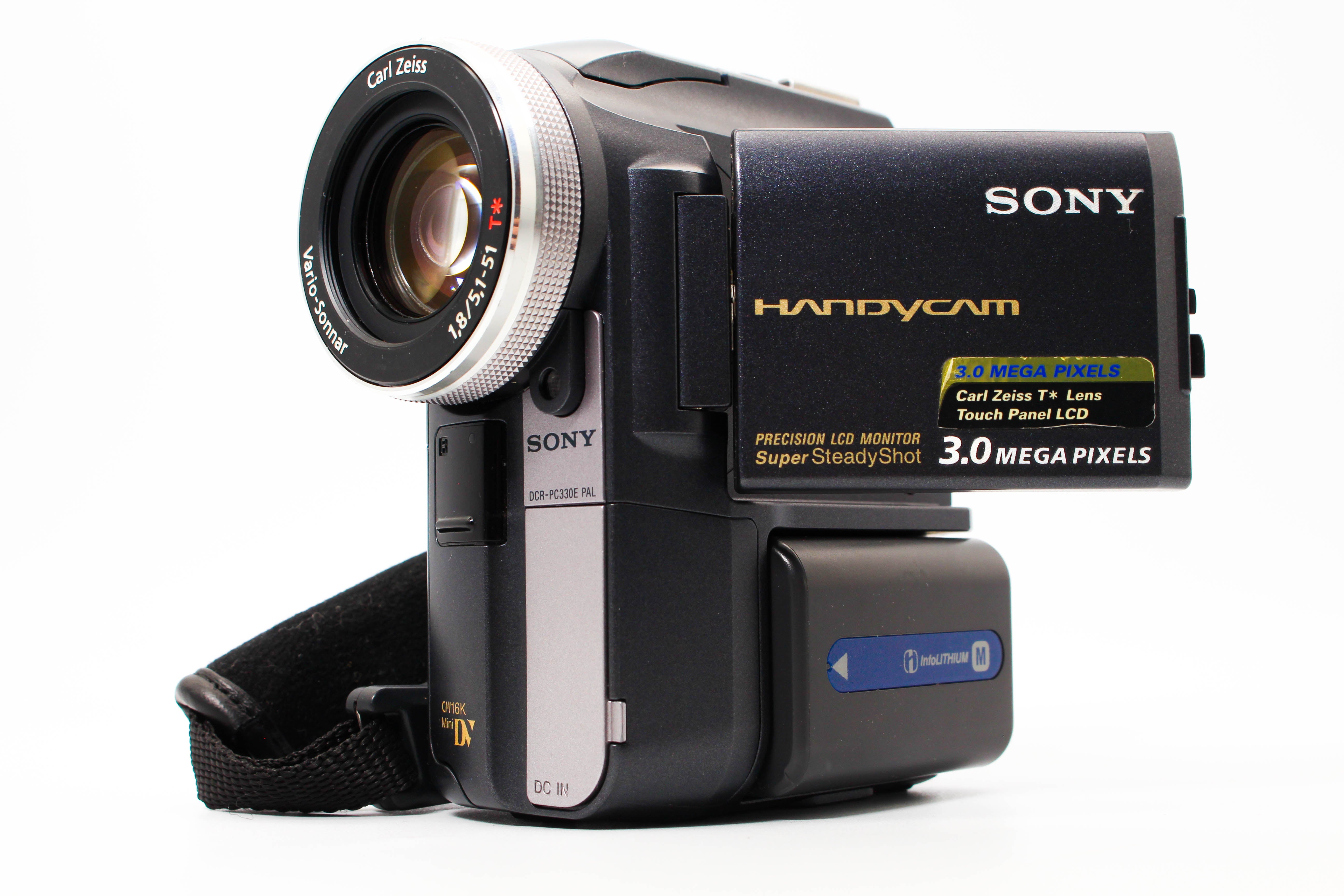 Sony DCR-PC330E MiniDV Tape Digital Video Camera Camcorder - Tested Bundle Excellent Mint