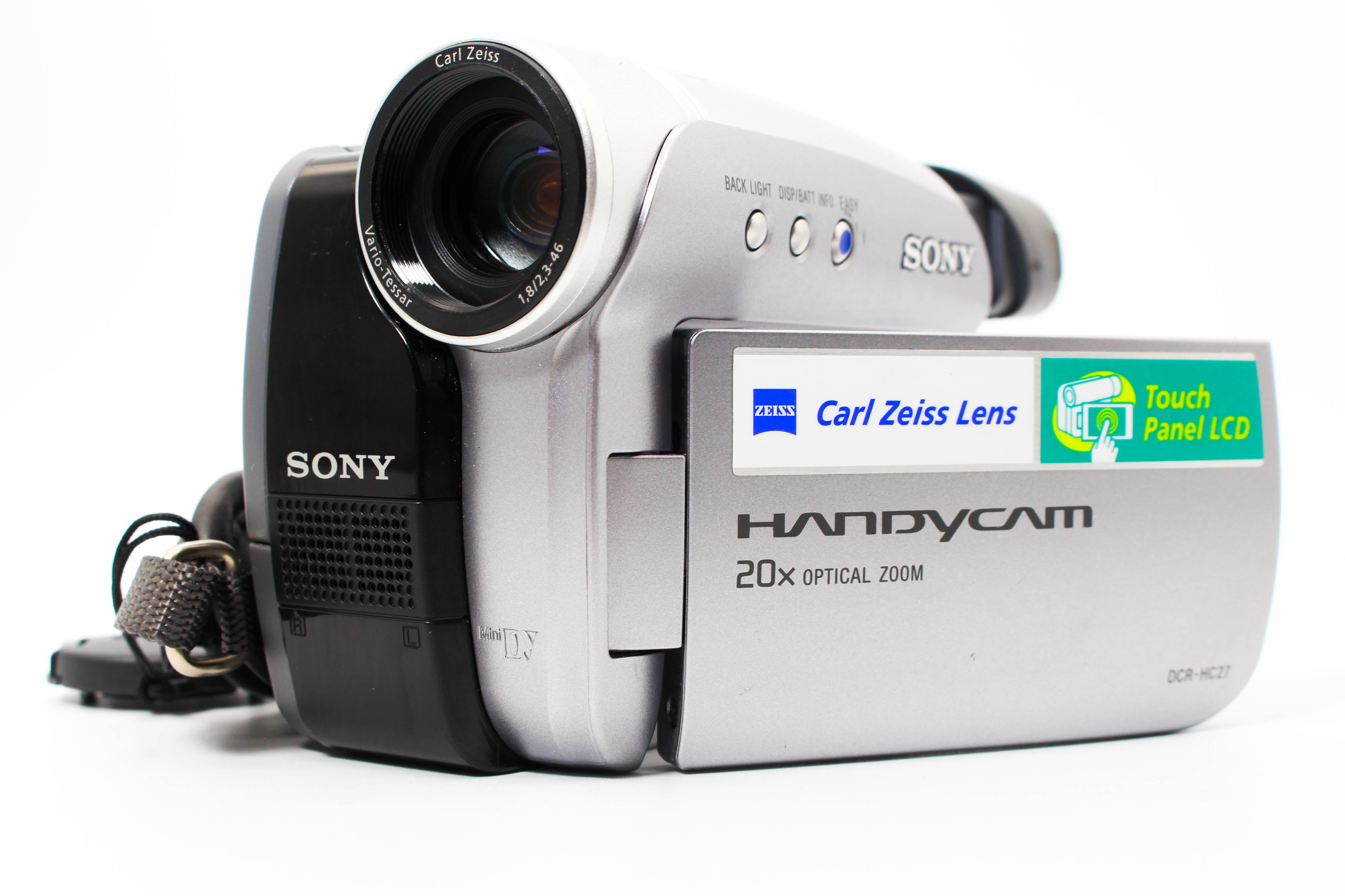 Sony DCR-HC27E MiniDV Handycam Digital Video Camera Camcorder - Tested Bundle Excellent