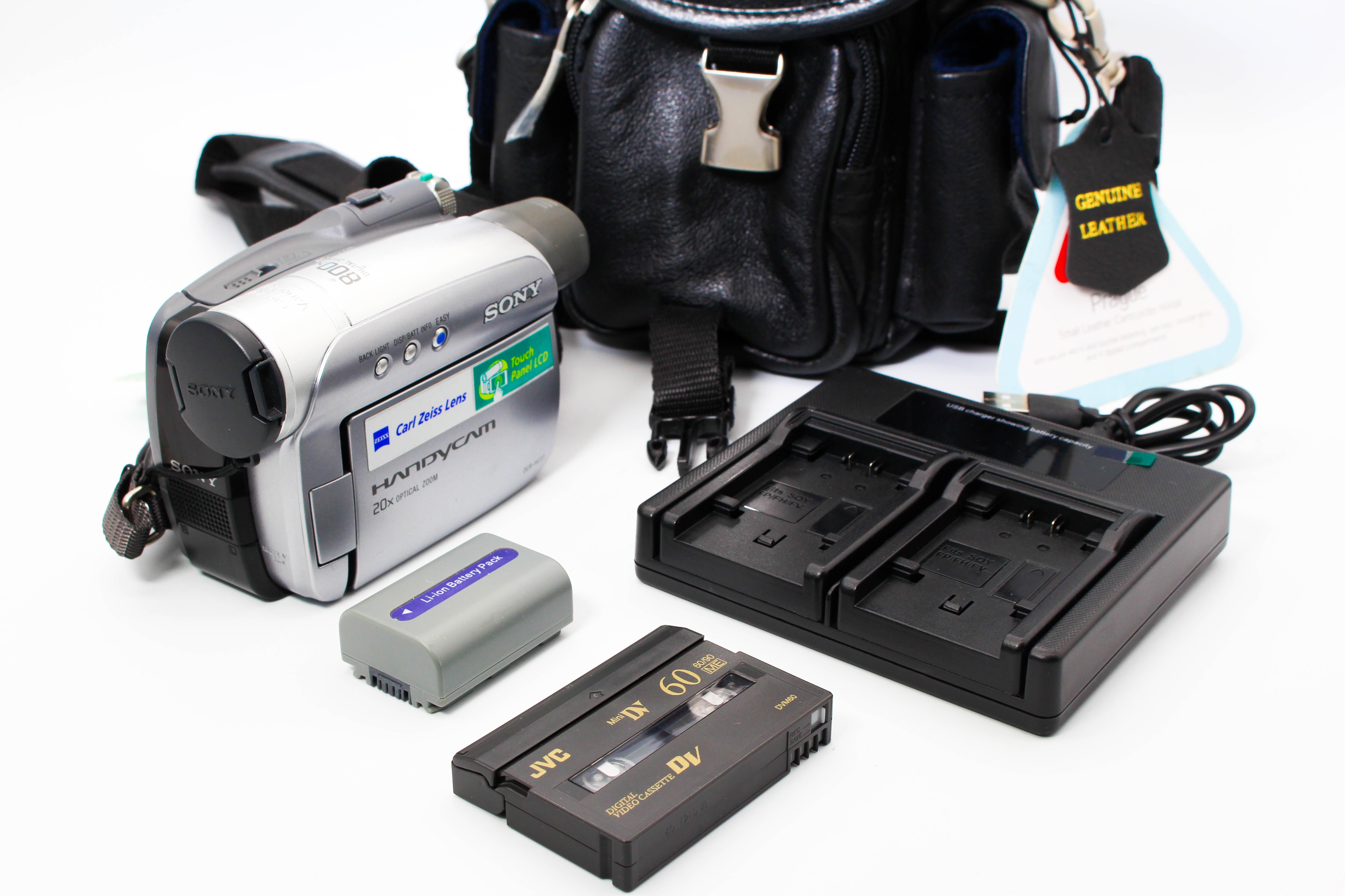 Sony DCR-HC27E MiniDV Handycam Digital Video Camera Camcorder - Tested Bundle Excellent