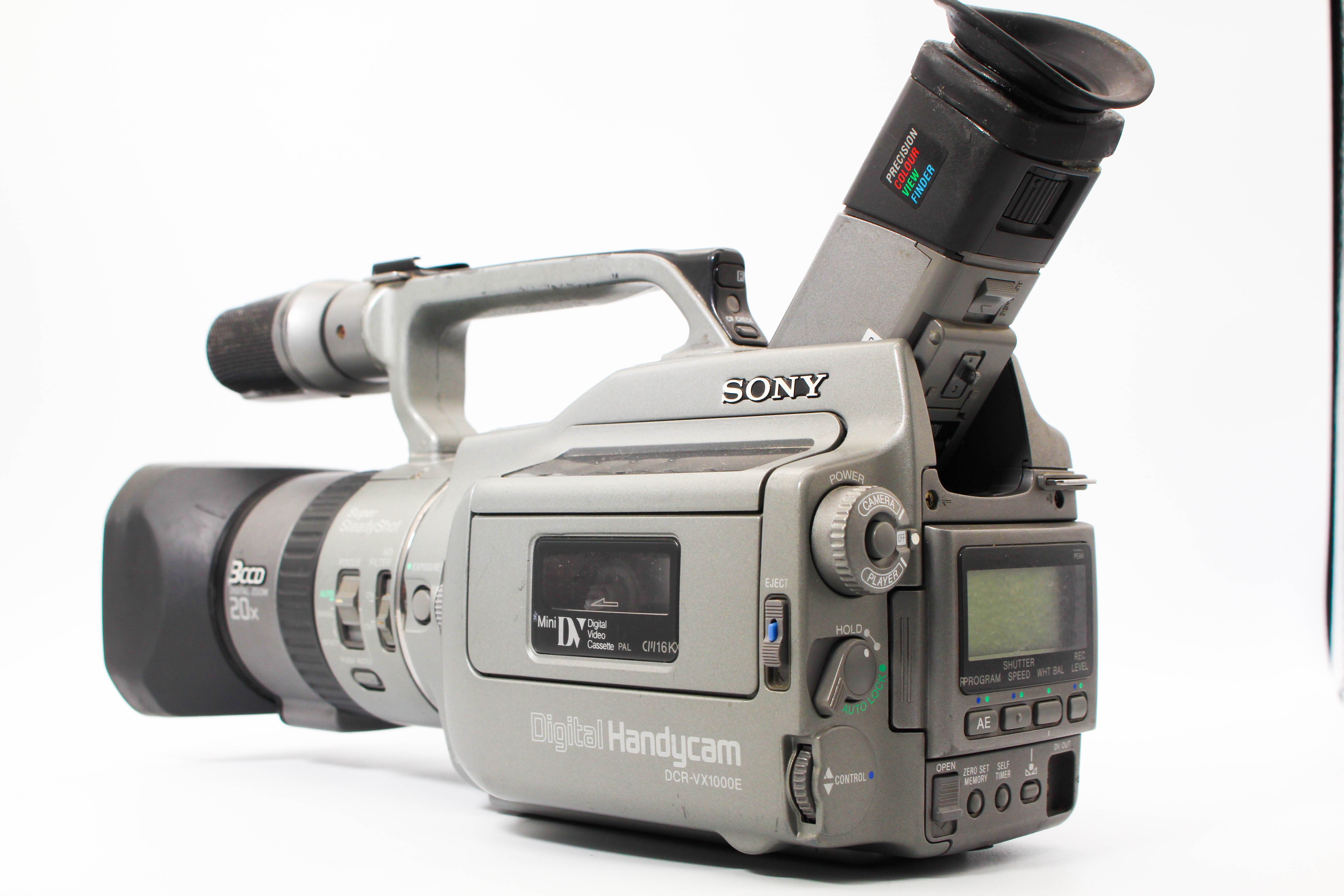 Sony DCR-VX1000E MiniDV Handycam Digital Video Camcorder Camera - Tested Bundle Excellent Rare