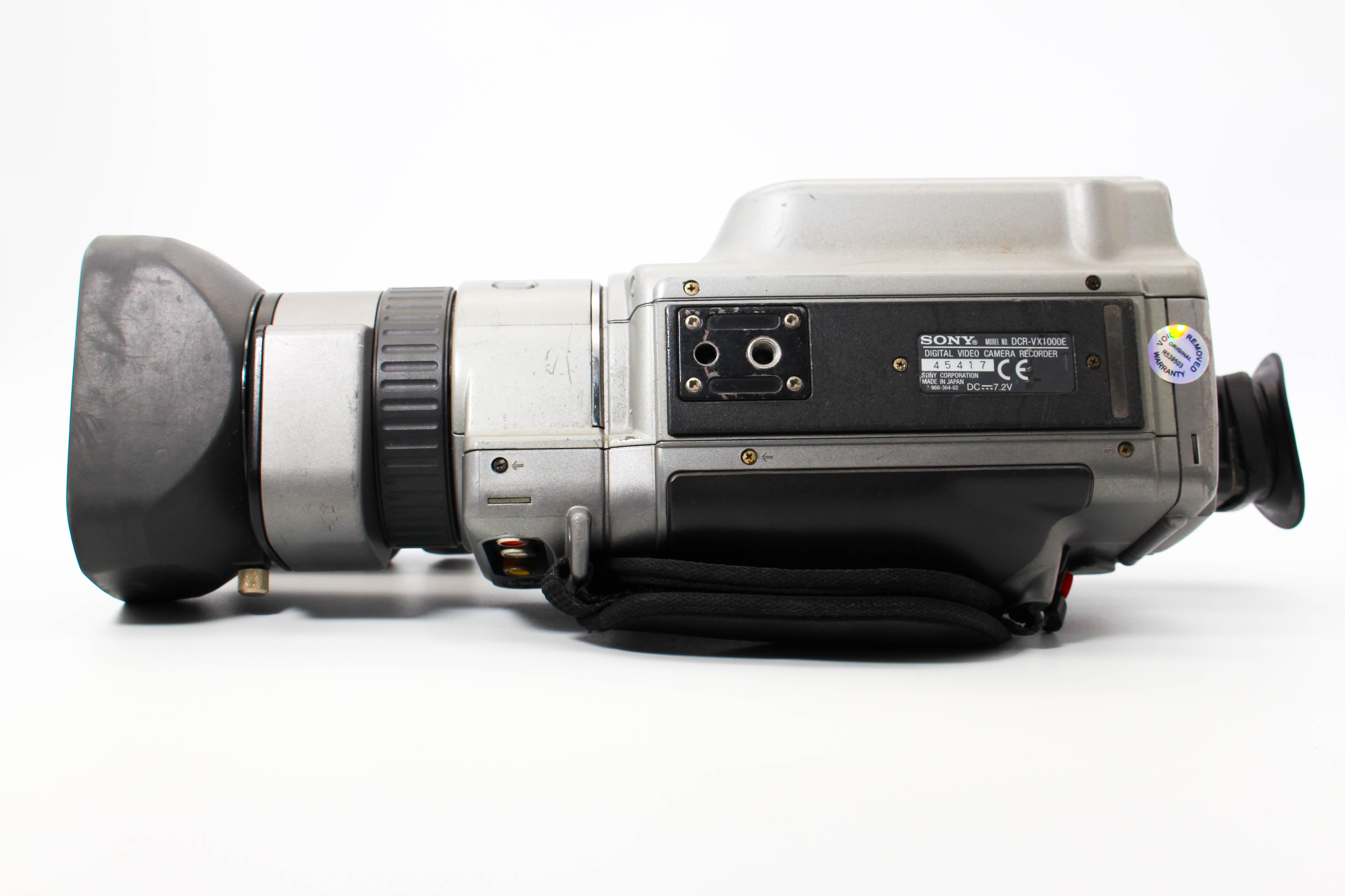 Sony DCR-VX1000E MiniDV Handycam Digital Video Camcorder Camera - Tested Bundle Excellent Rare