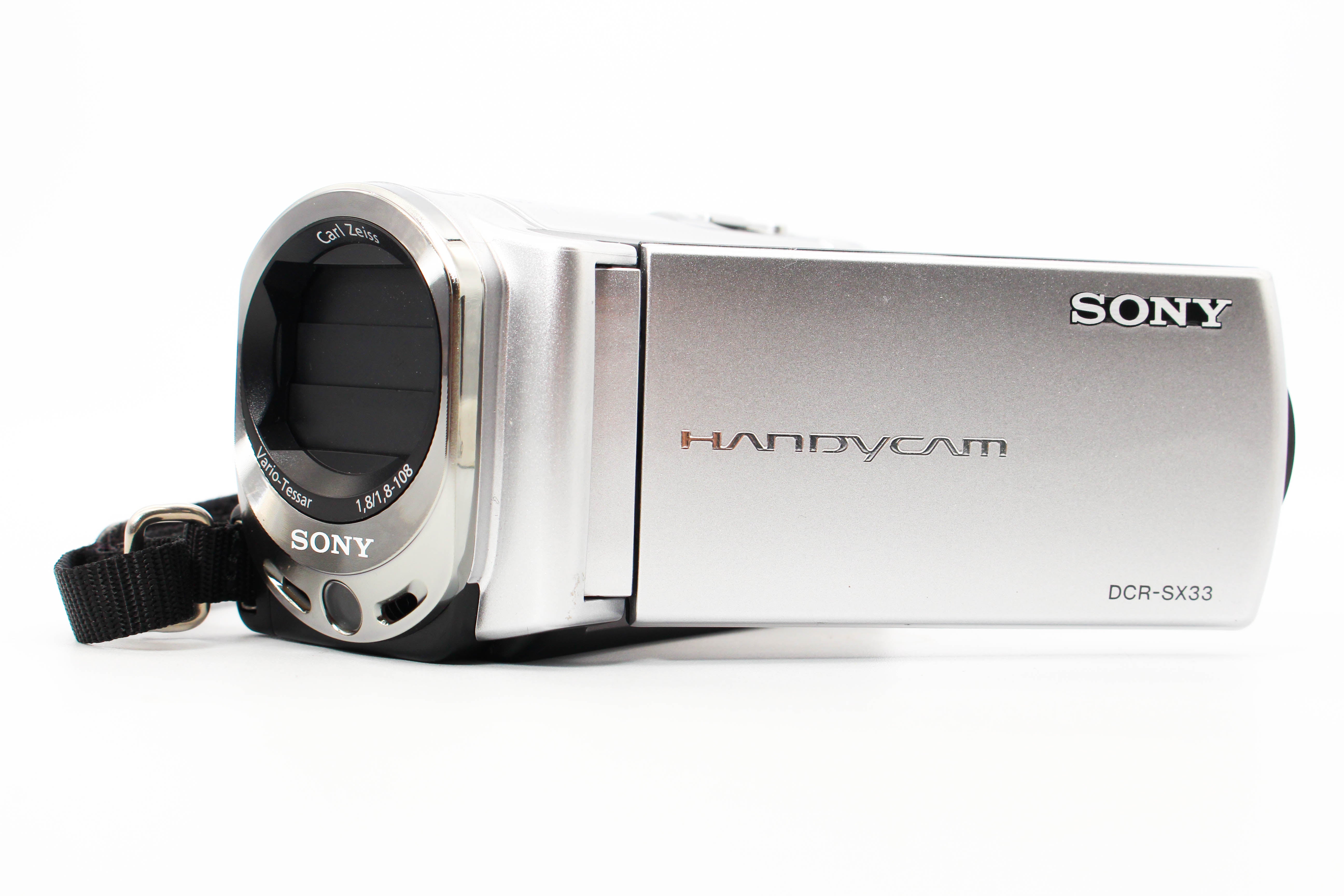 Sony DCR-SX33E HD Digital Video Camera Camcorder - Tested Bundle Excellent