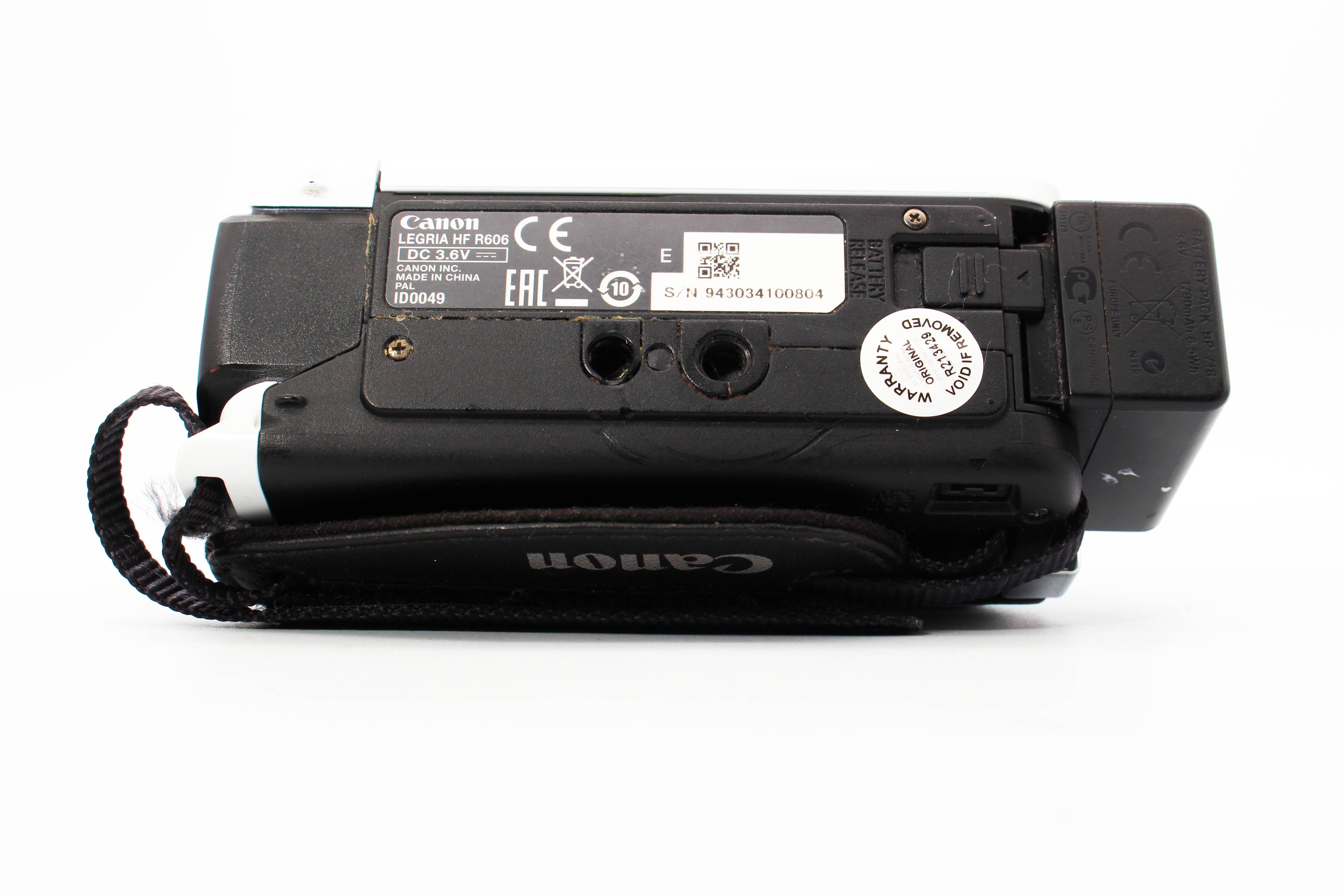 Canon Legria HF R606 HD Digital Video Camera Camcorder