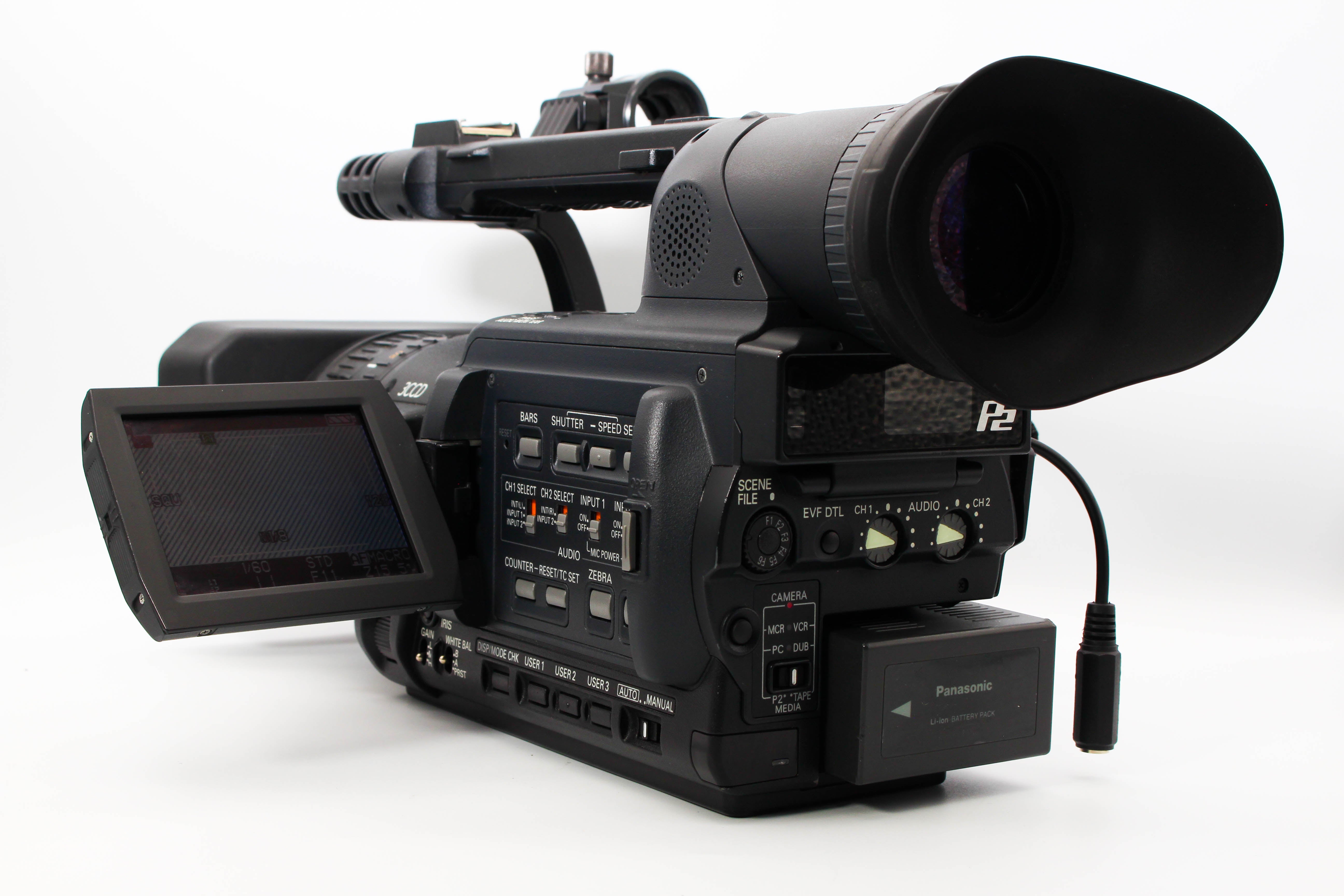 Panasonic AG-HVX200E MiniDV P2 HD Digital Video Camera Camcorder