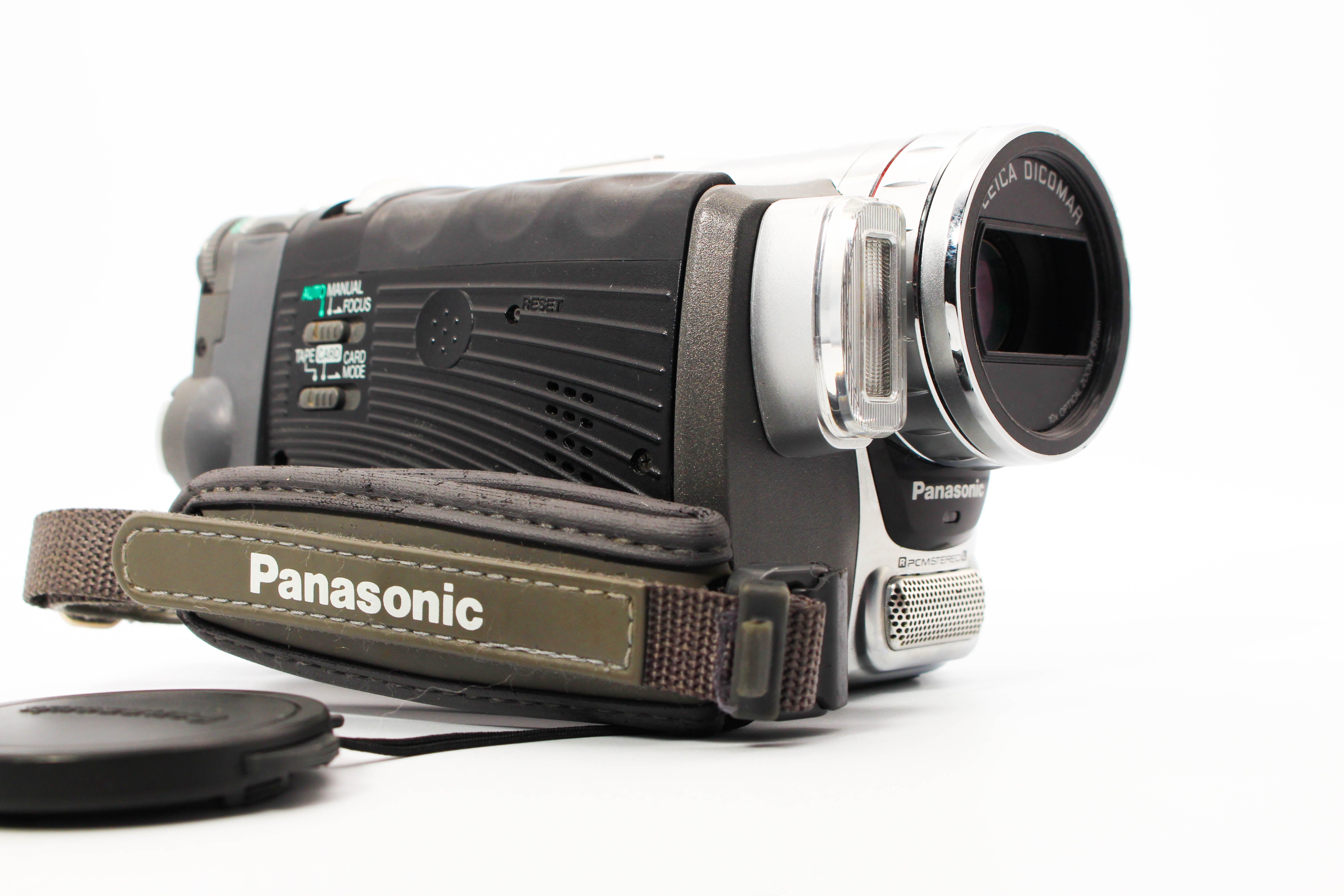 Panasonic NV-GS70 MiniDV Handycam Digital Video Camera Camcorder Tested Bundle Good