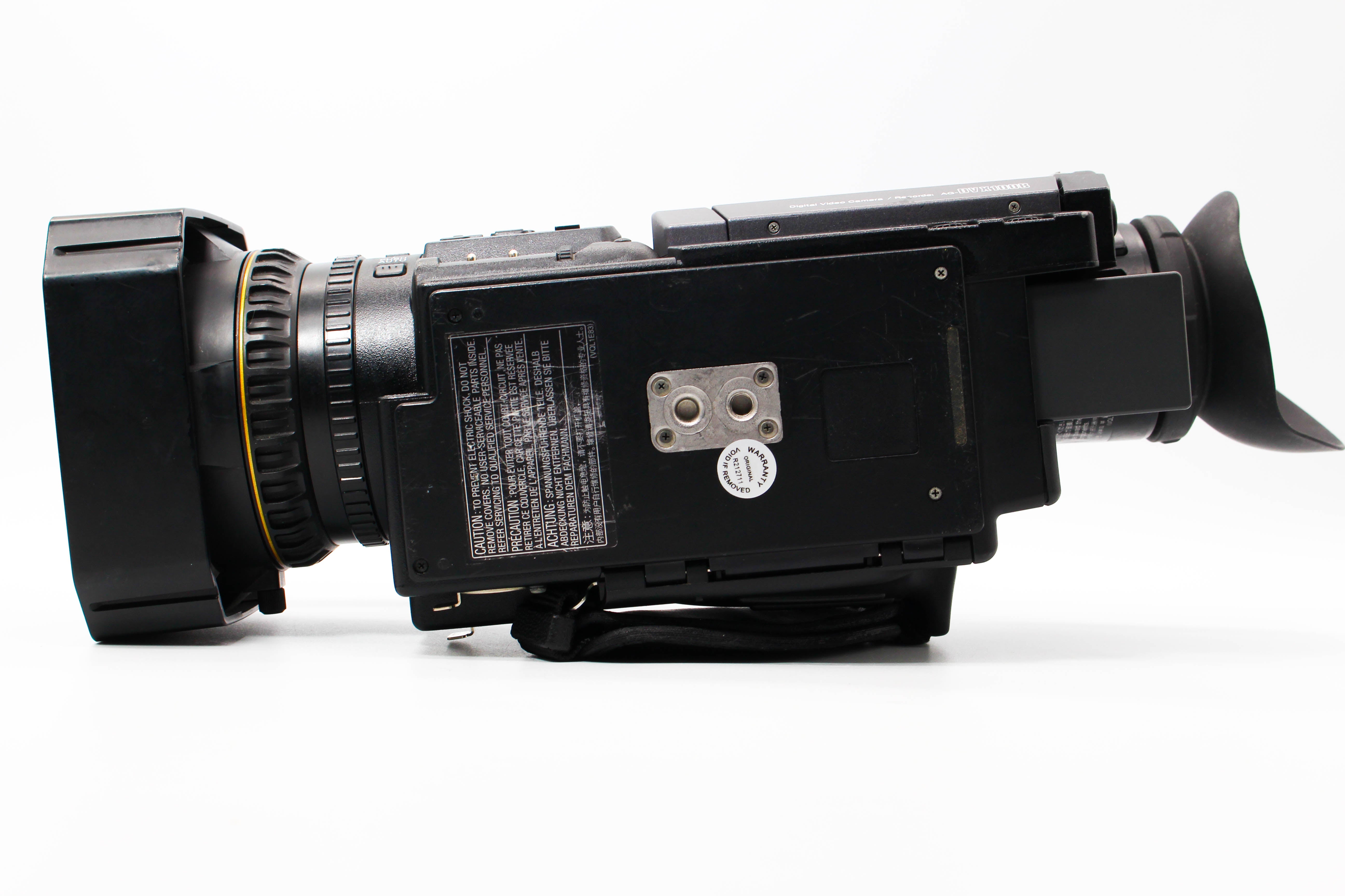 Panasonic AG-DVX100BE MiniDV Digital Video Camera Camcorder (Read) - Tested Bundle