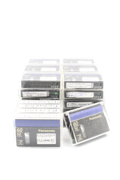 USED Panasonic DVM60 35 Pack Bundle SP 60 Minute/LP 90 Minute