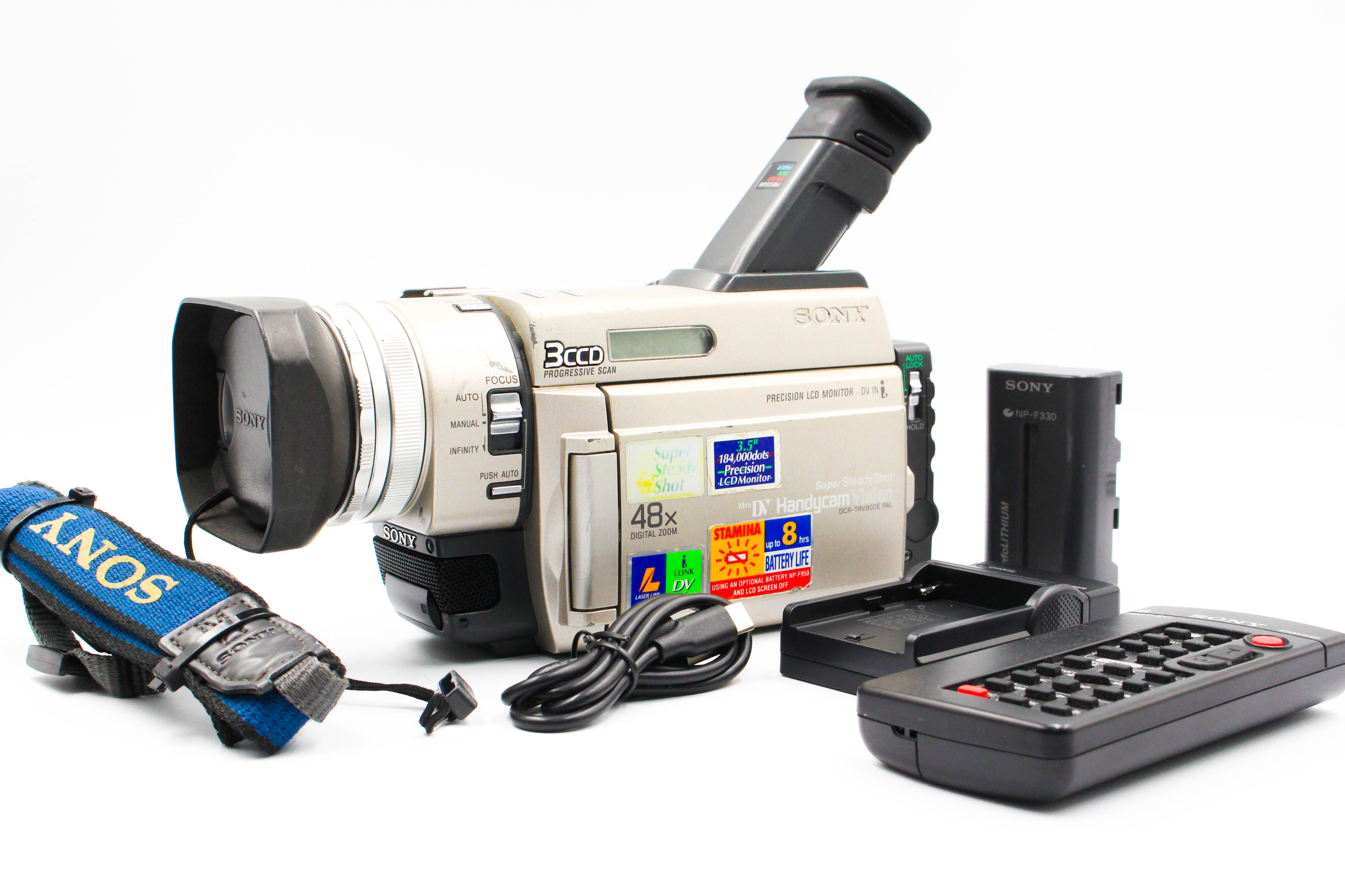 Sony DCR-TRV900E MiniDV Handycam Digital Video Camcorder Camera - Tested Bundle Excellent