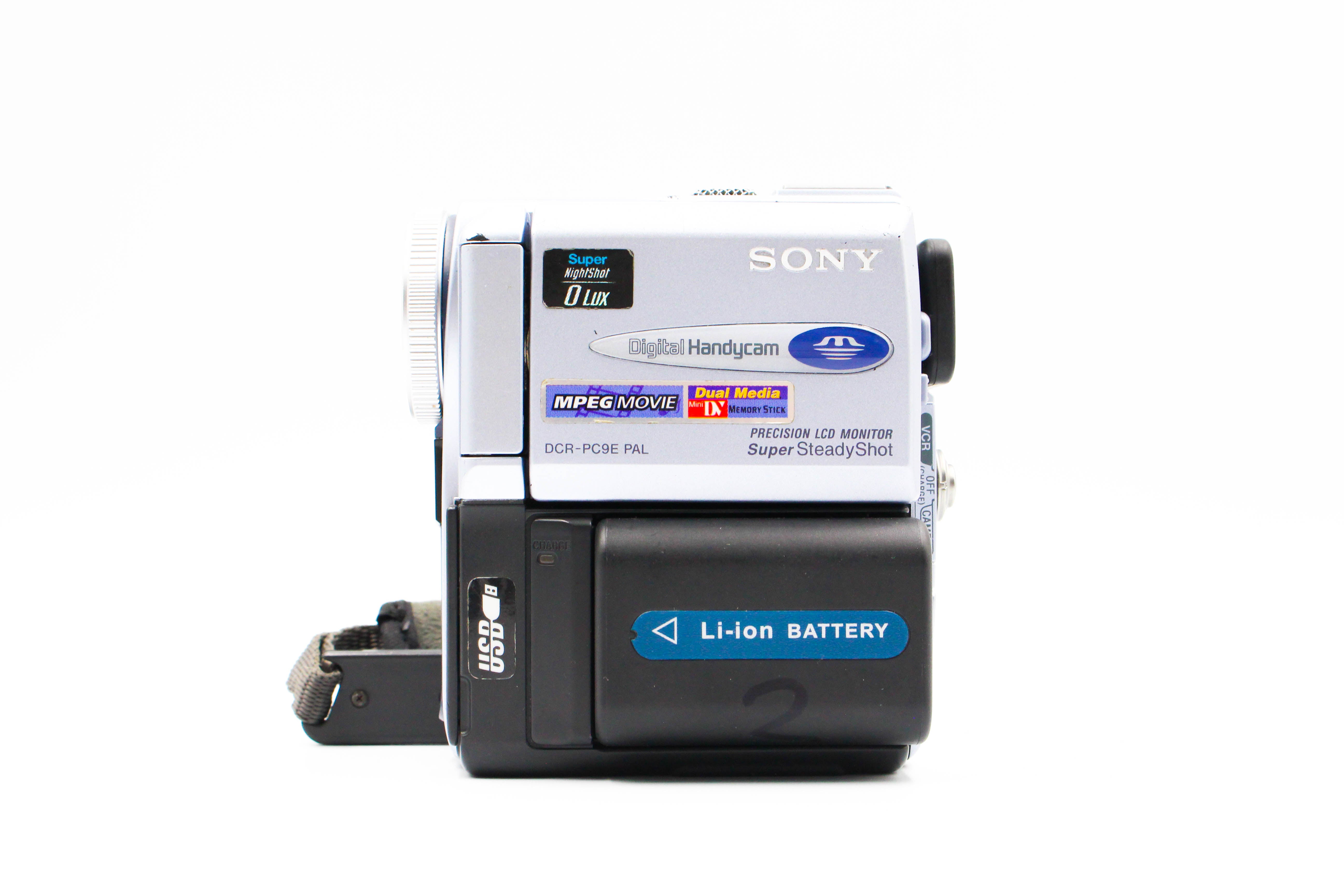 Sony DCR-PC9E MiniDV Tape Digital Video Camcorder Camera