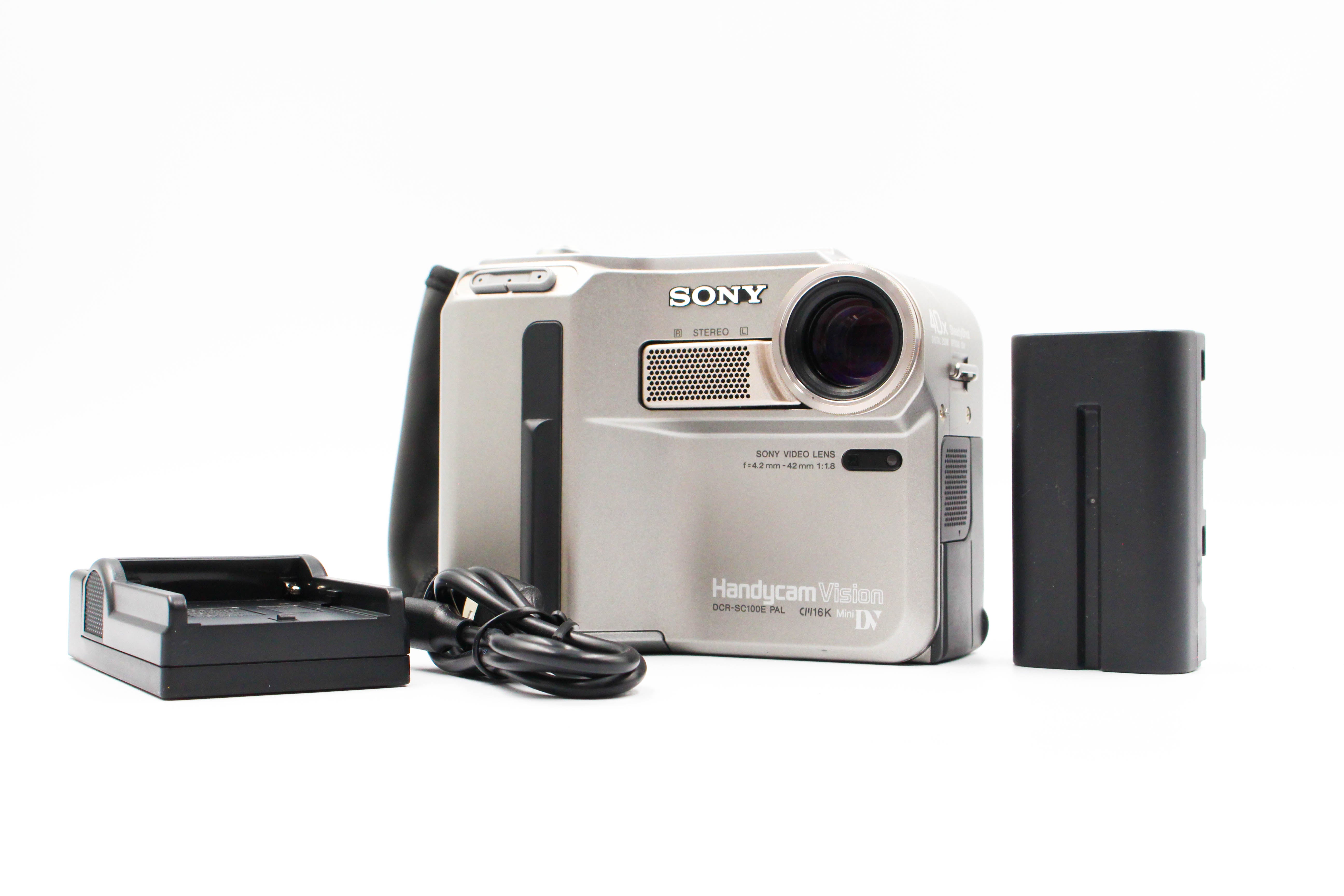 Sony DCR-SC100E MiniDV Tape Digital Video Camcorder Camera